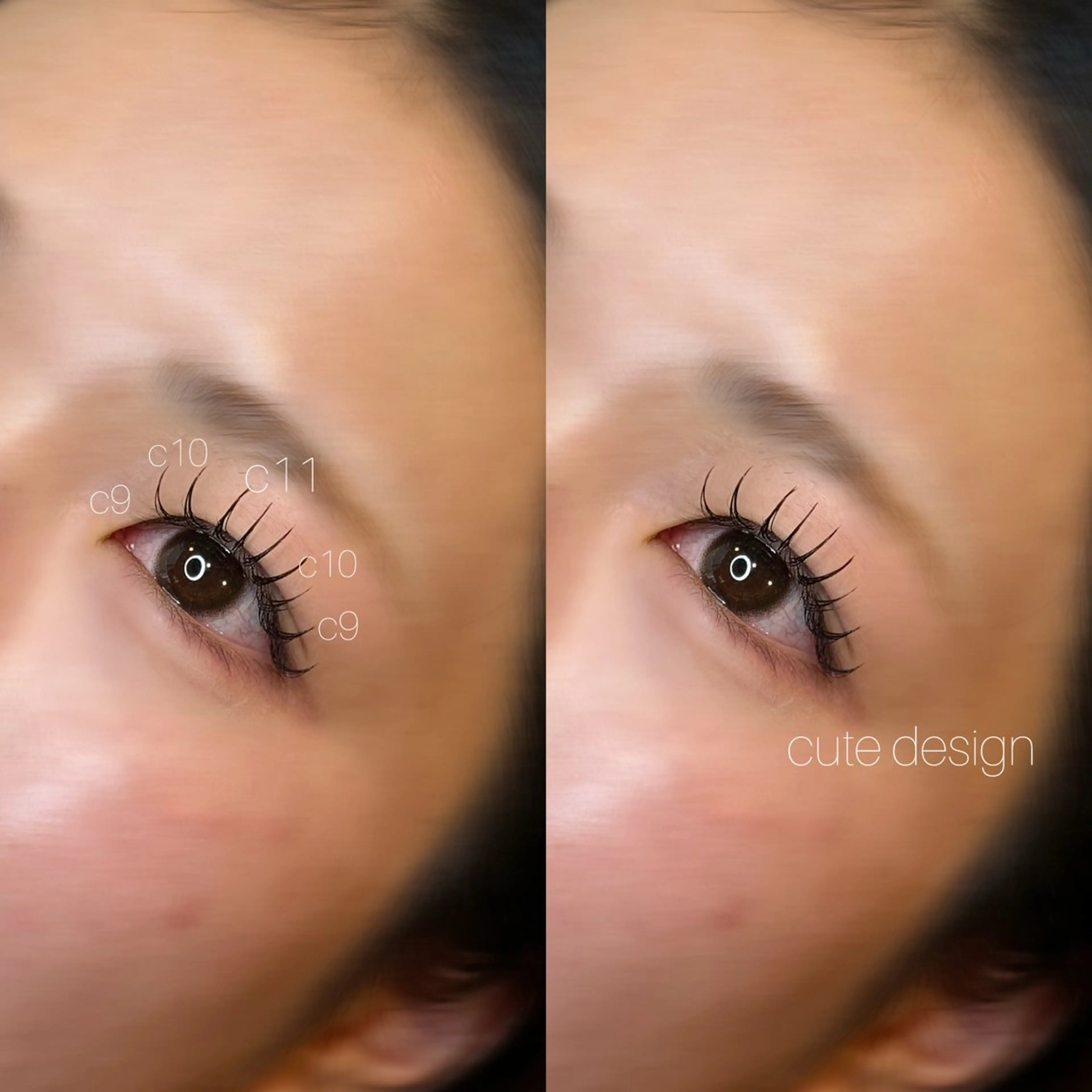 マツエク・マツパ フラットラッシュ マツエク 𝑎𝑦𝑎𝑘𝑎 ♡のマツエク・マツパデザイン