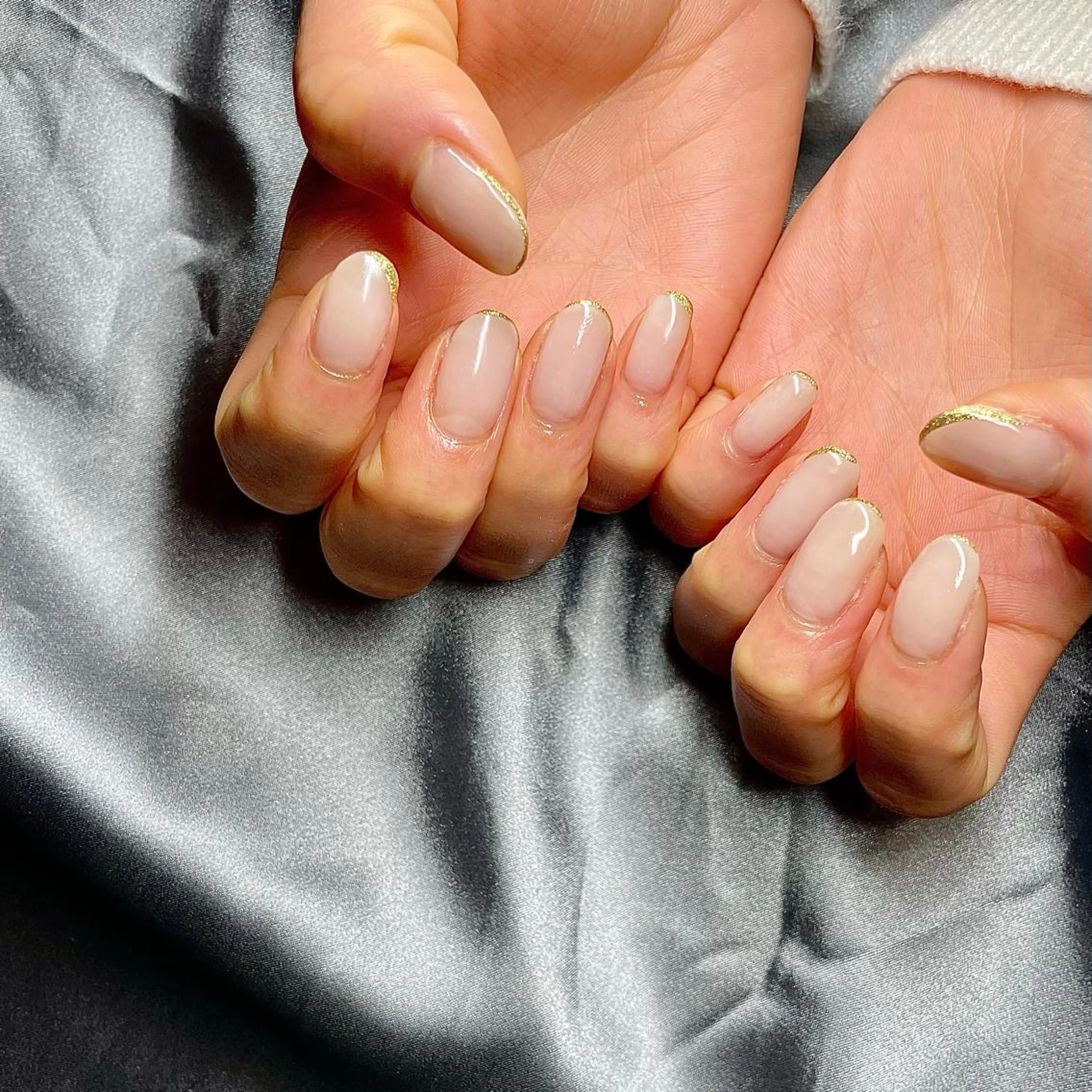 セミロング カラー パーマ ヘアアレンジ メンズ キッズ ネイル マツエク・マツパ アイブロウ ベージュカラー クリアネイル ハンドネイル ハンドケア nail&eye Aoのマツエク・マツパデザイン