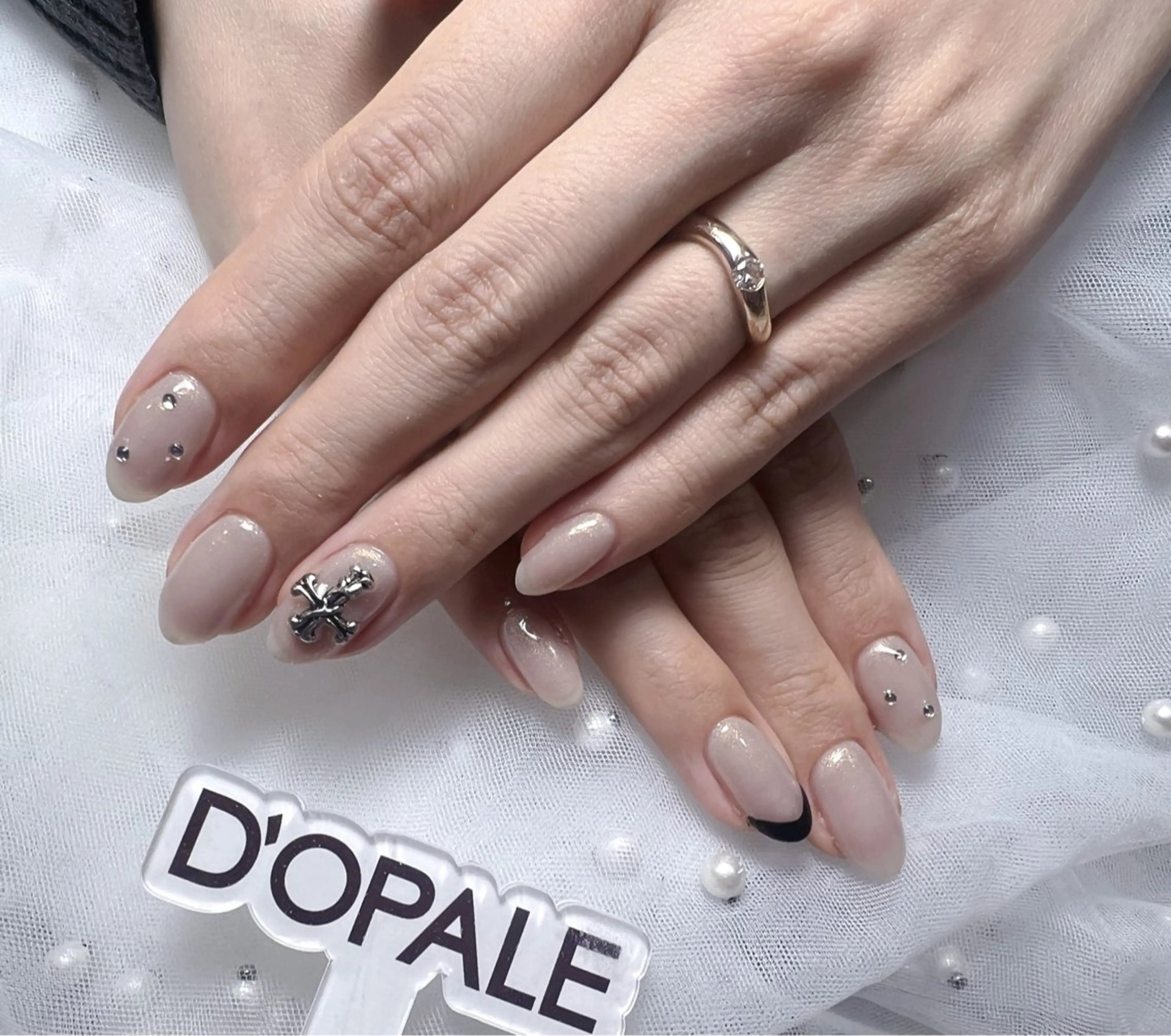 ネイル D‘OPALEサロン所属・長さ出し専門店 上野kkのネイルデザイン
