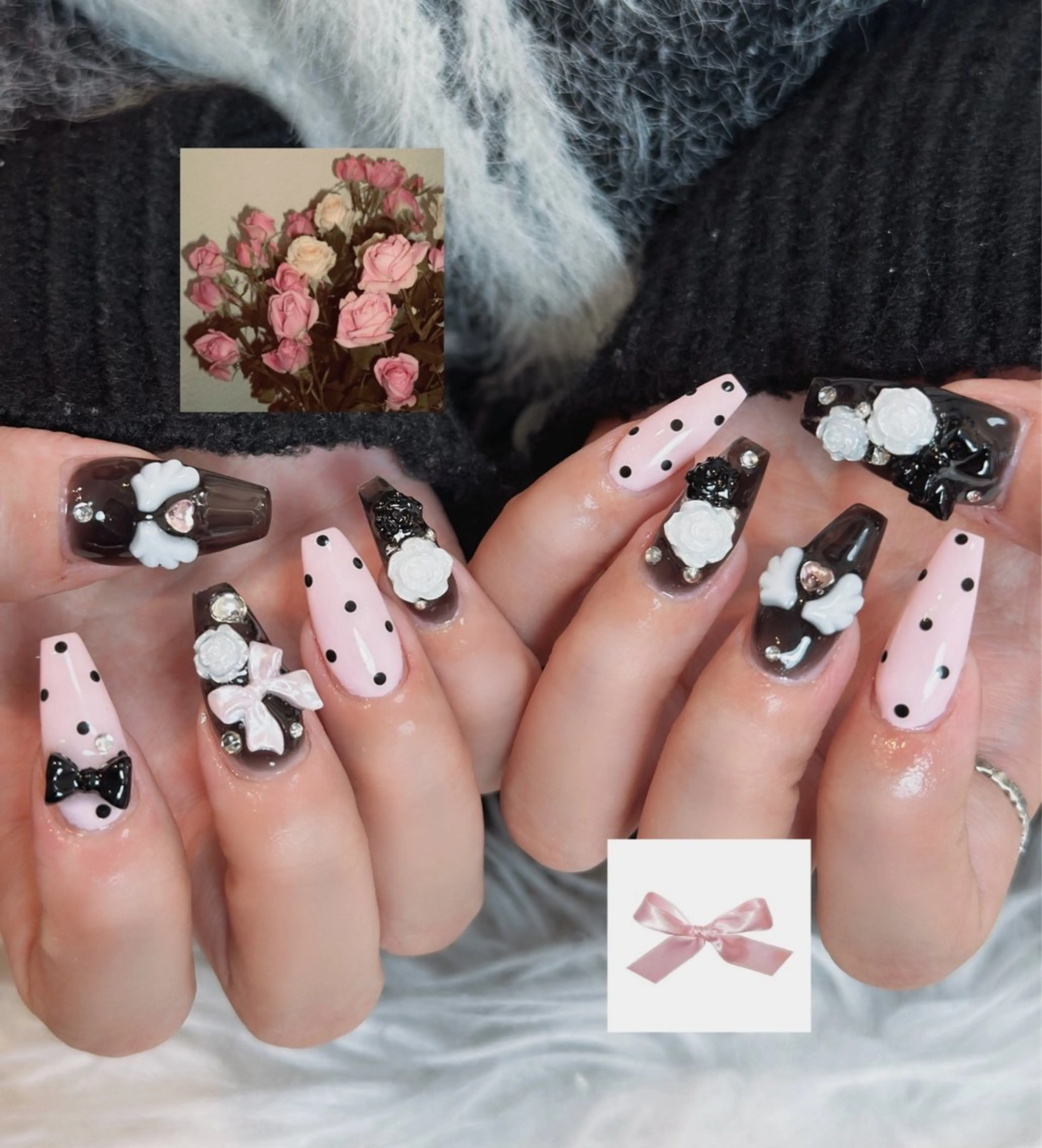 ネイル オーロラネイル ボルドー ブラウン 氷ネイル・うるうるネイル キラキラネイル ハンドネイル Julli NailStudioのネイルデザイン