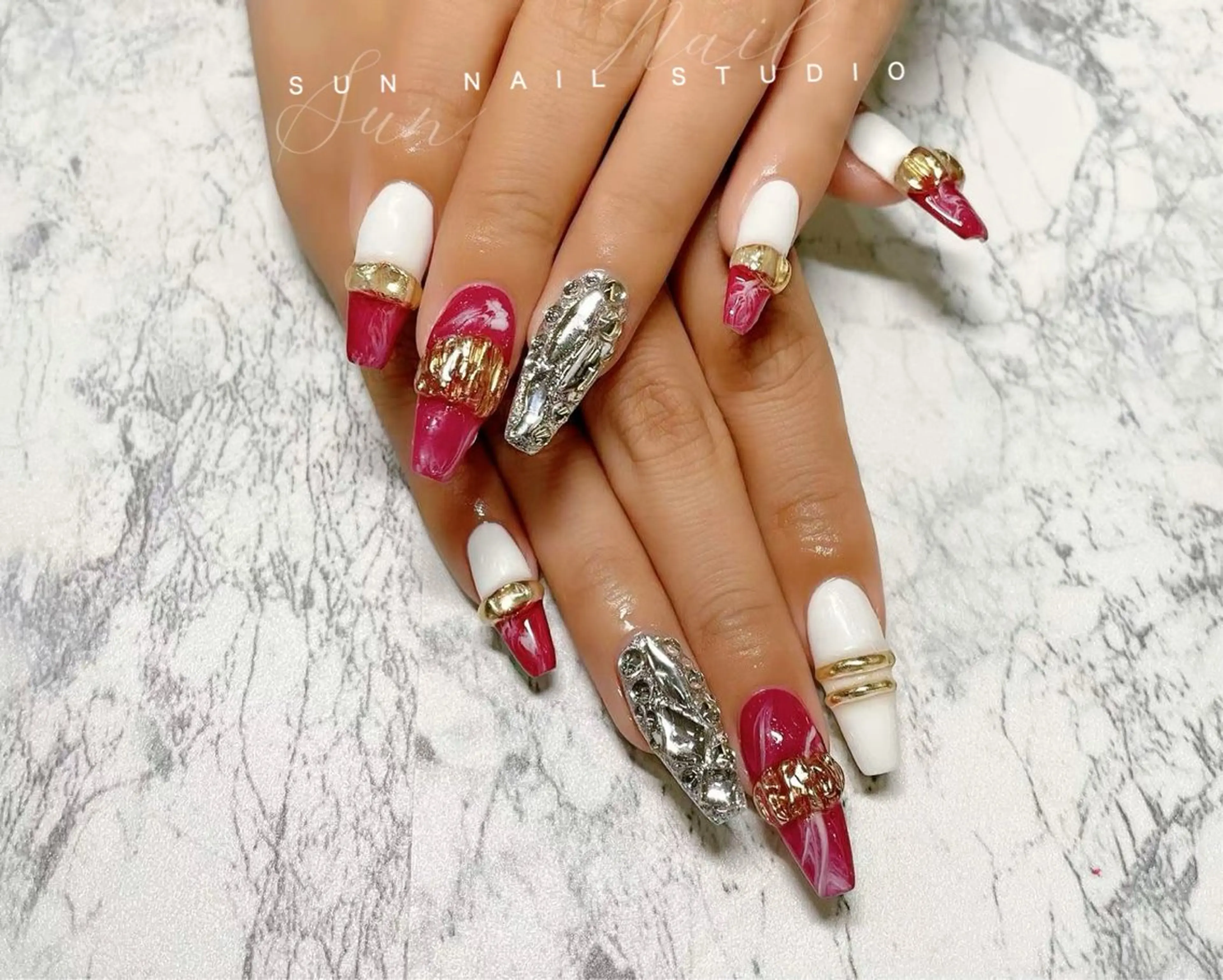 ネイル SUN nail上本町のネイルデザイン