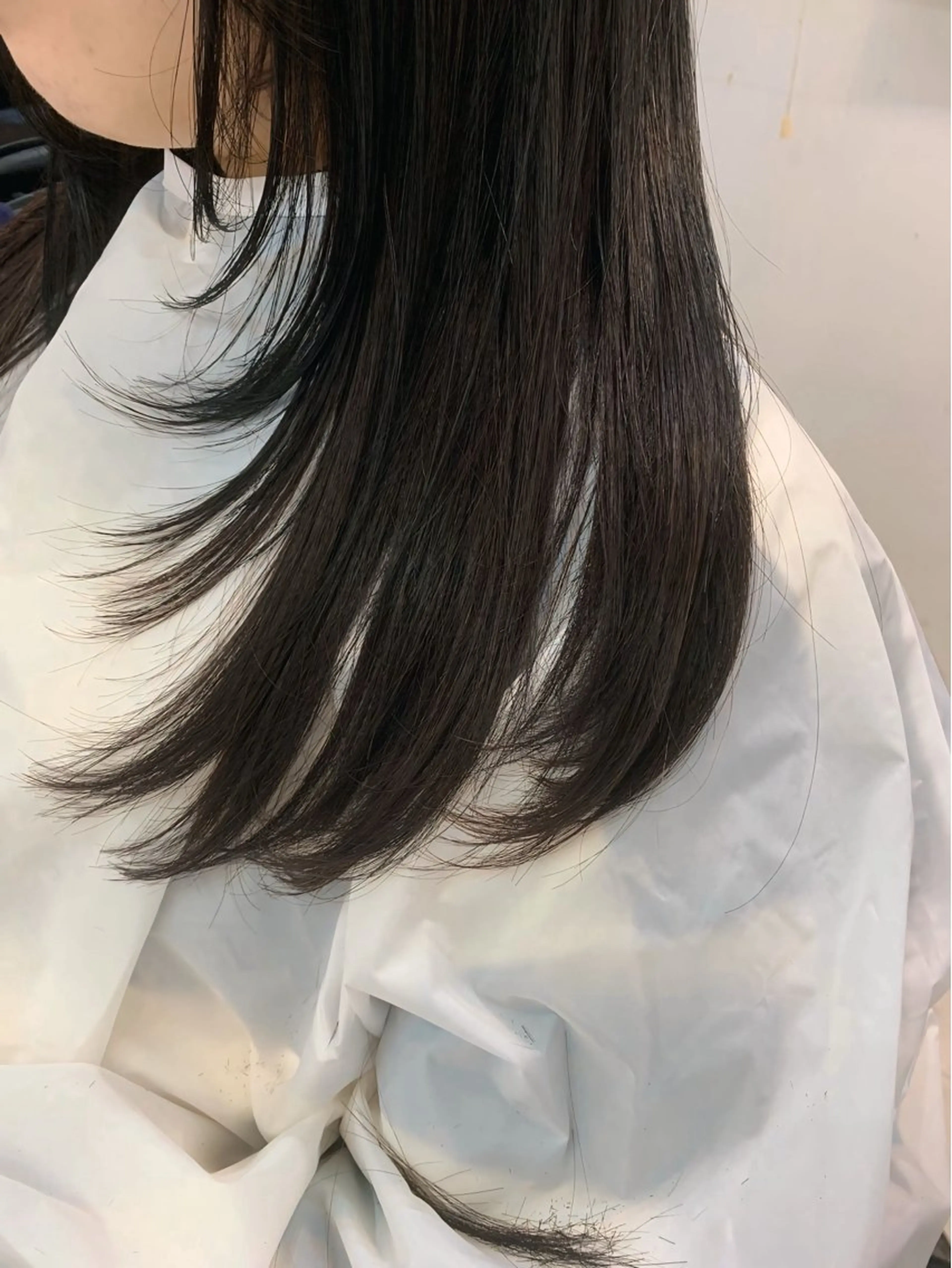 ロング カット トリートメント 前田 健太のヘアスタイル