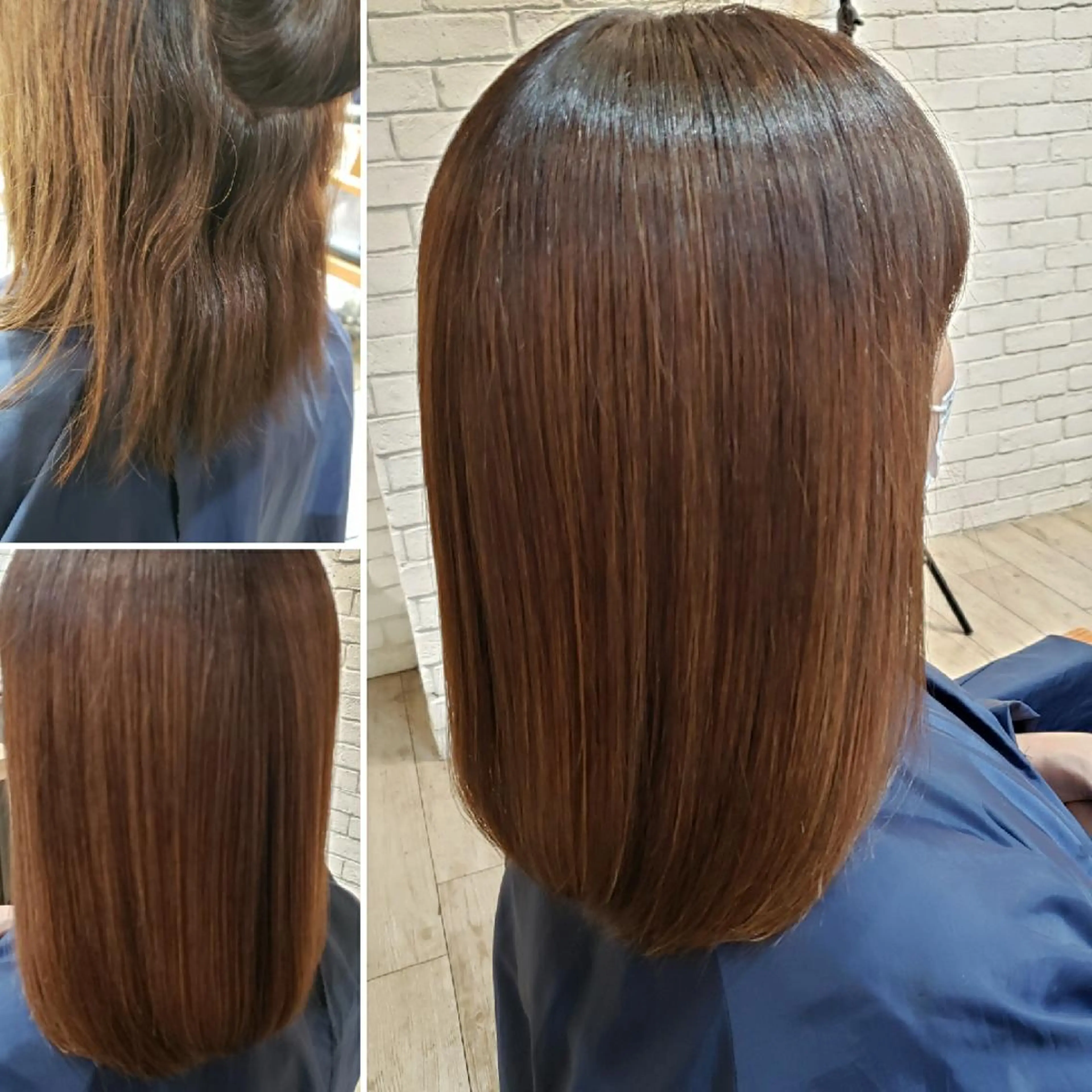 ミディアム カラー トリートメント 酸熱トリートメント private salon Ao所属・紹介制private salonのヘアスタイル