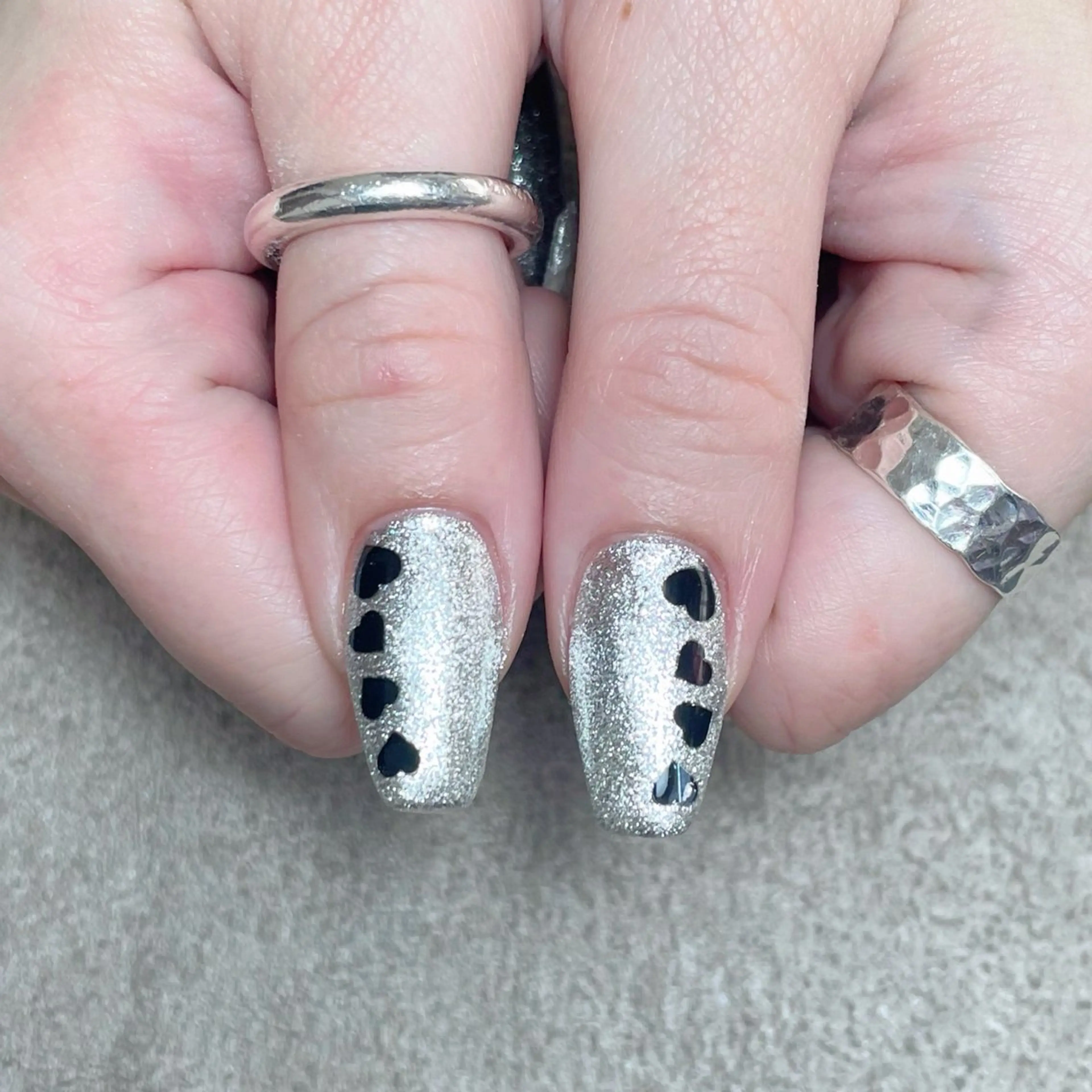 ネイル ホログラムネイル ハンドネイル nailroom DIASOMNIAのネイルデザイン