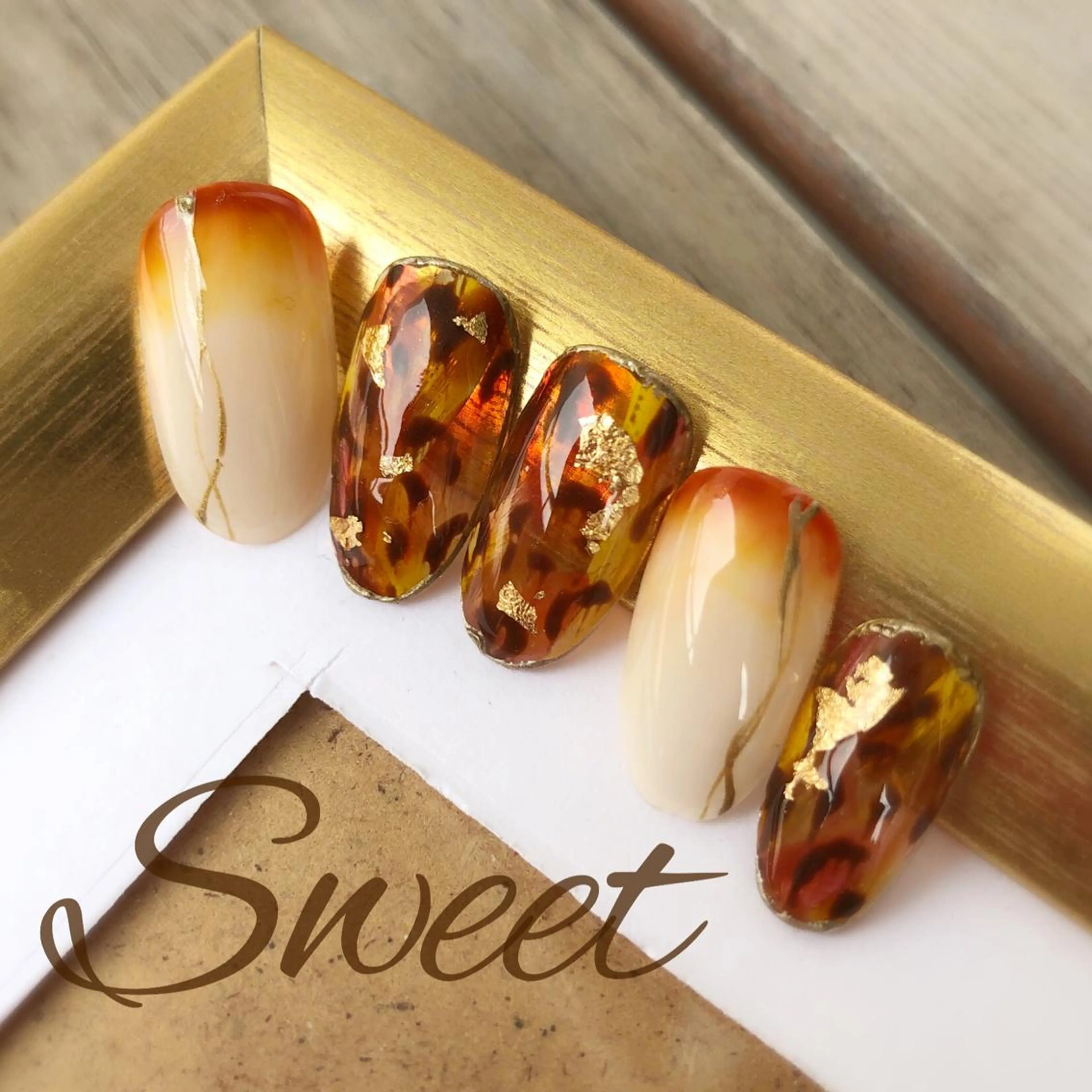 ネイル sweet 仲野陽子のネイルデザイン