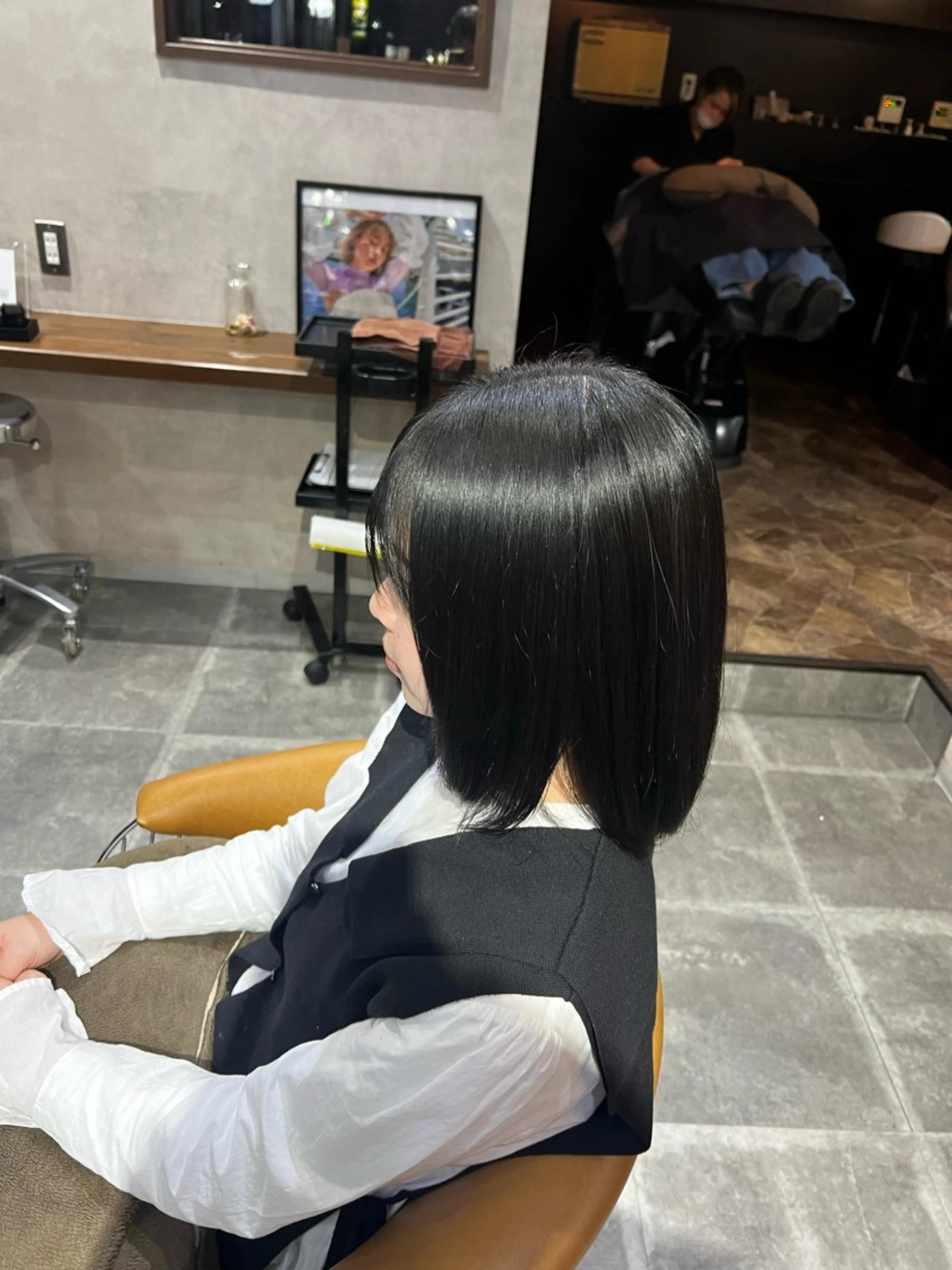 ミディアム enx / yumaのヘアスタイル