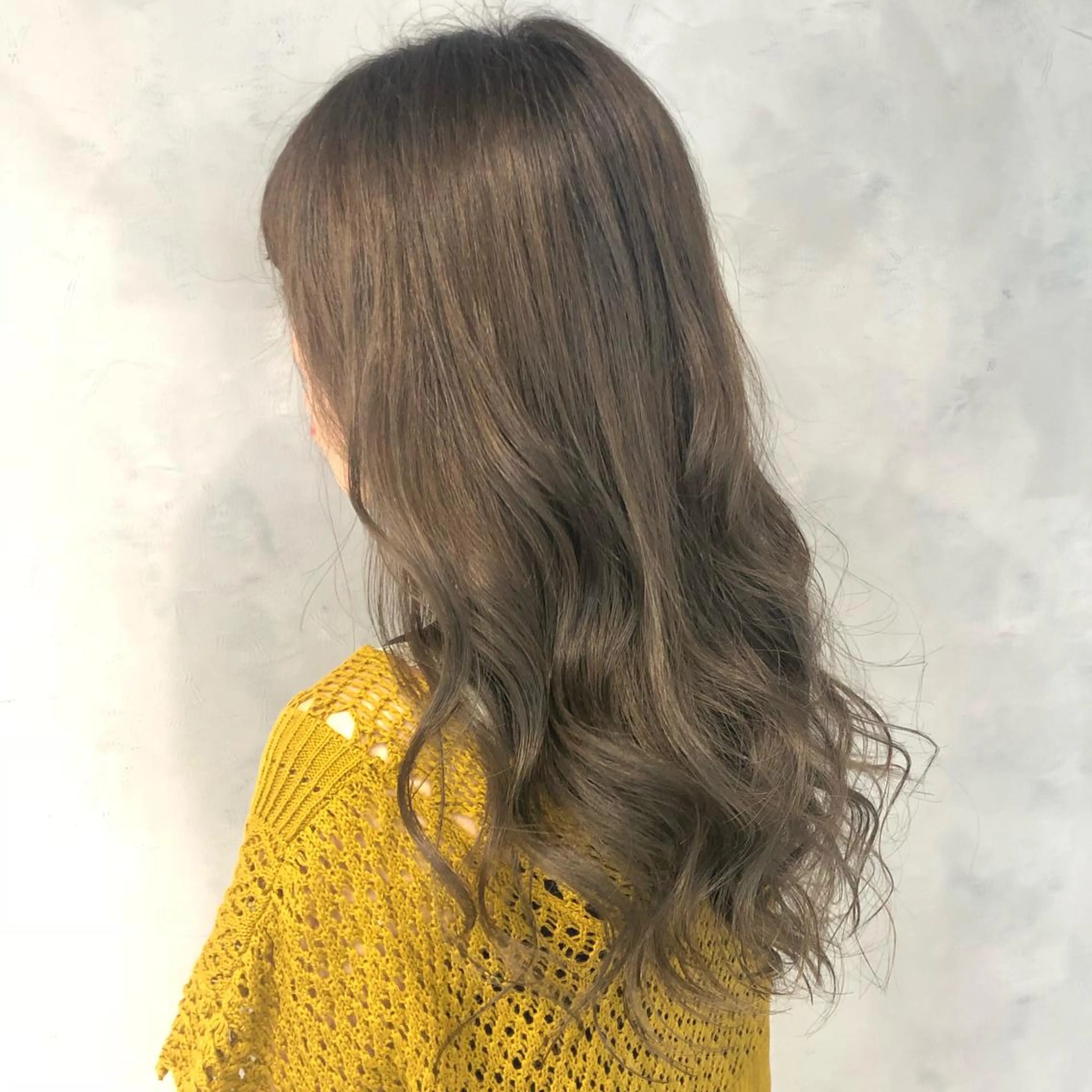 ロング カット ヘアカラー トリートメント 南都 良太のヘアスタイル