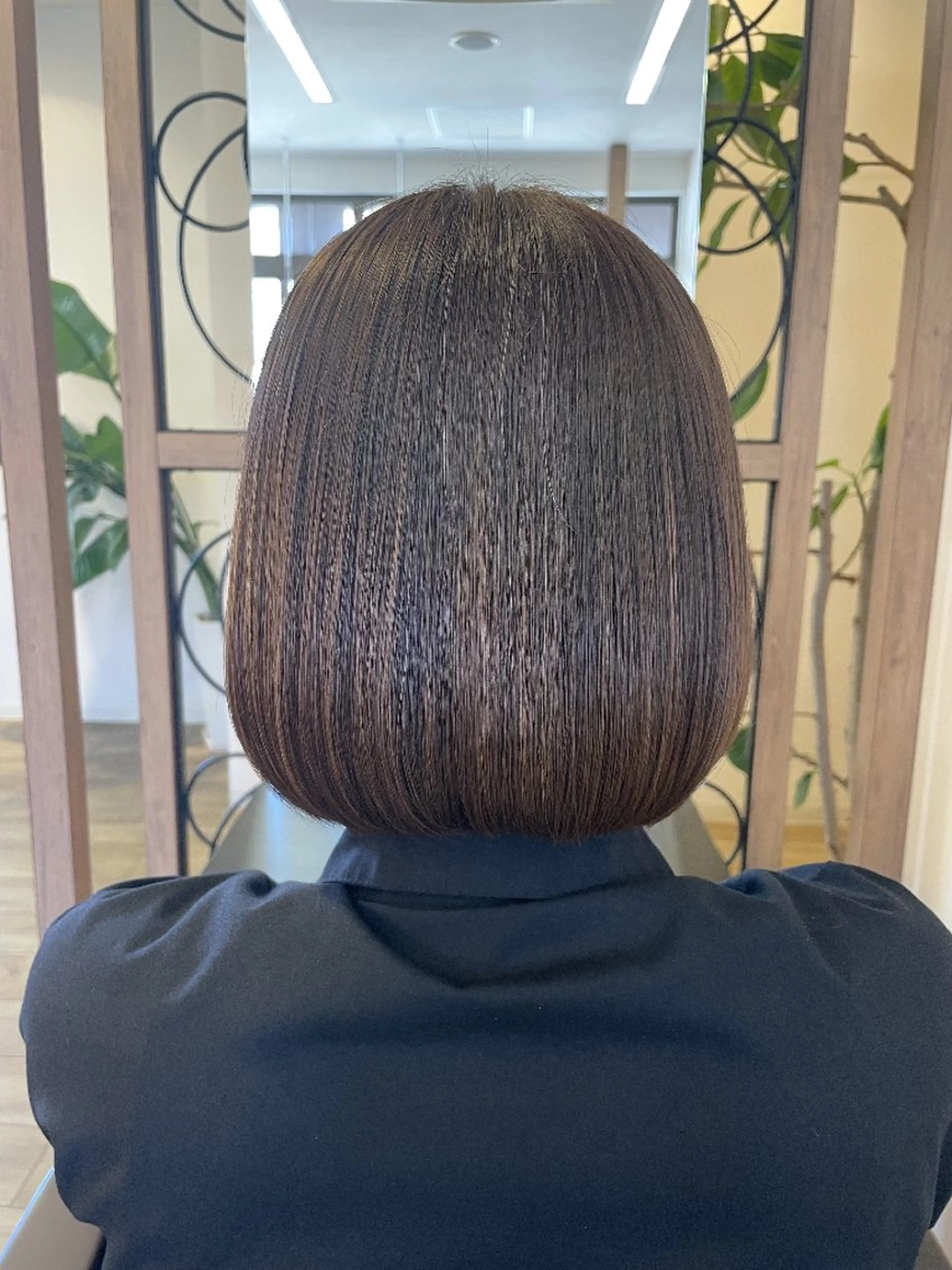 ミディアム ボブ AMIaBELLE Clair所属・アミーベル 井口店 池田のヘアスタイル