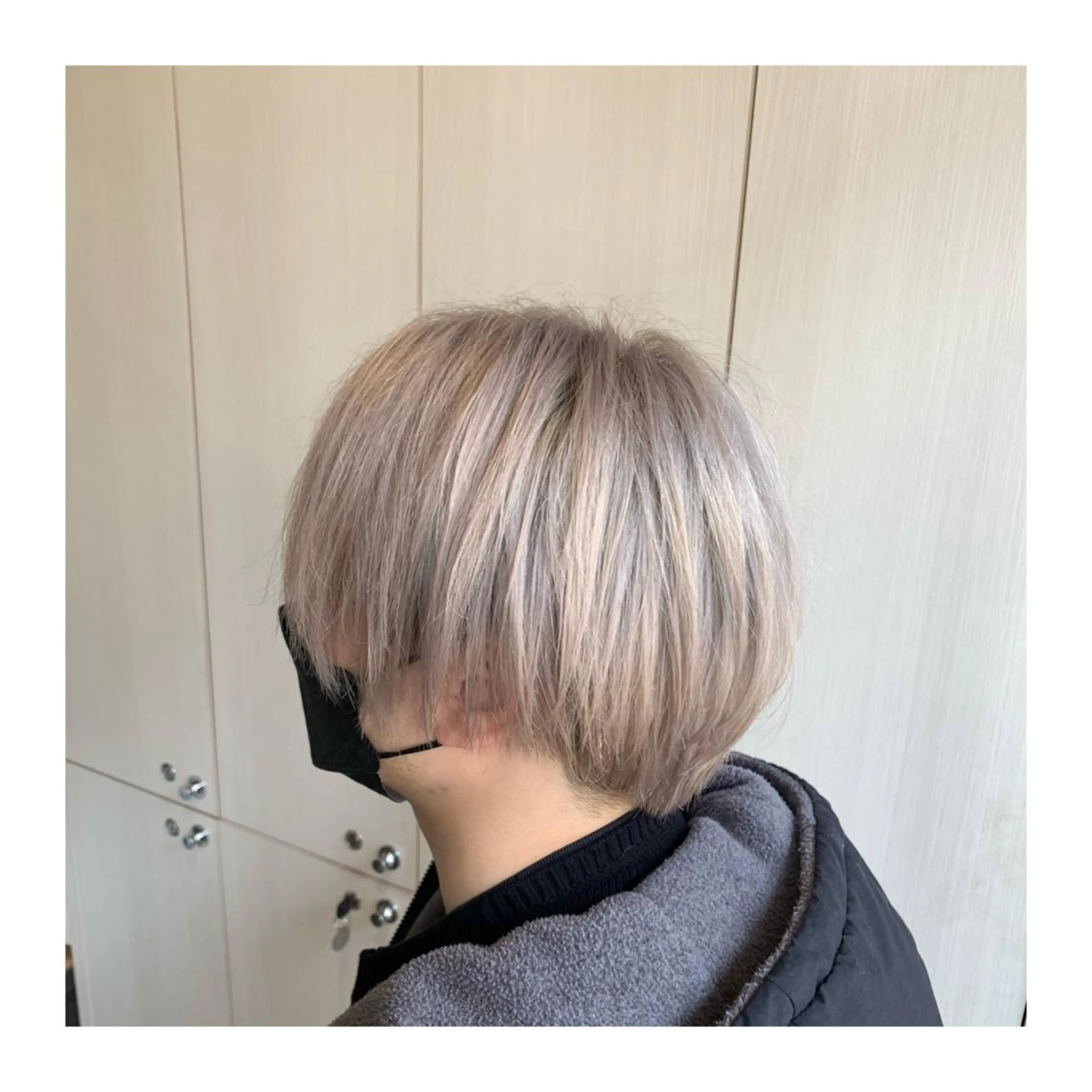 カラー メンズ カット ヘアカラー あべ ゆうかのヘアスタイル