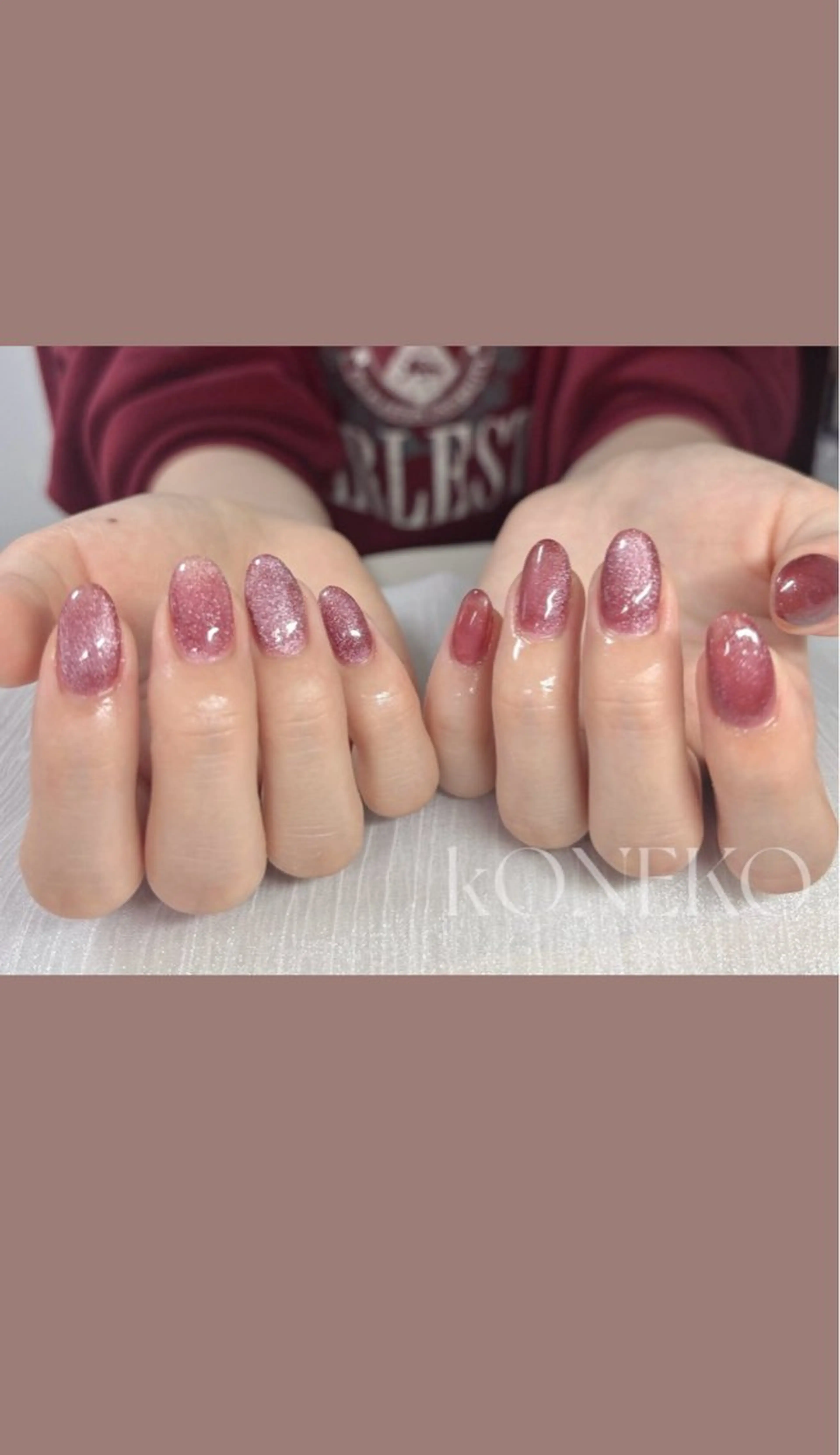 ネイル ハンドネイル コネコネイルサロン モデル用のネイルデザイン