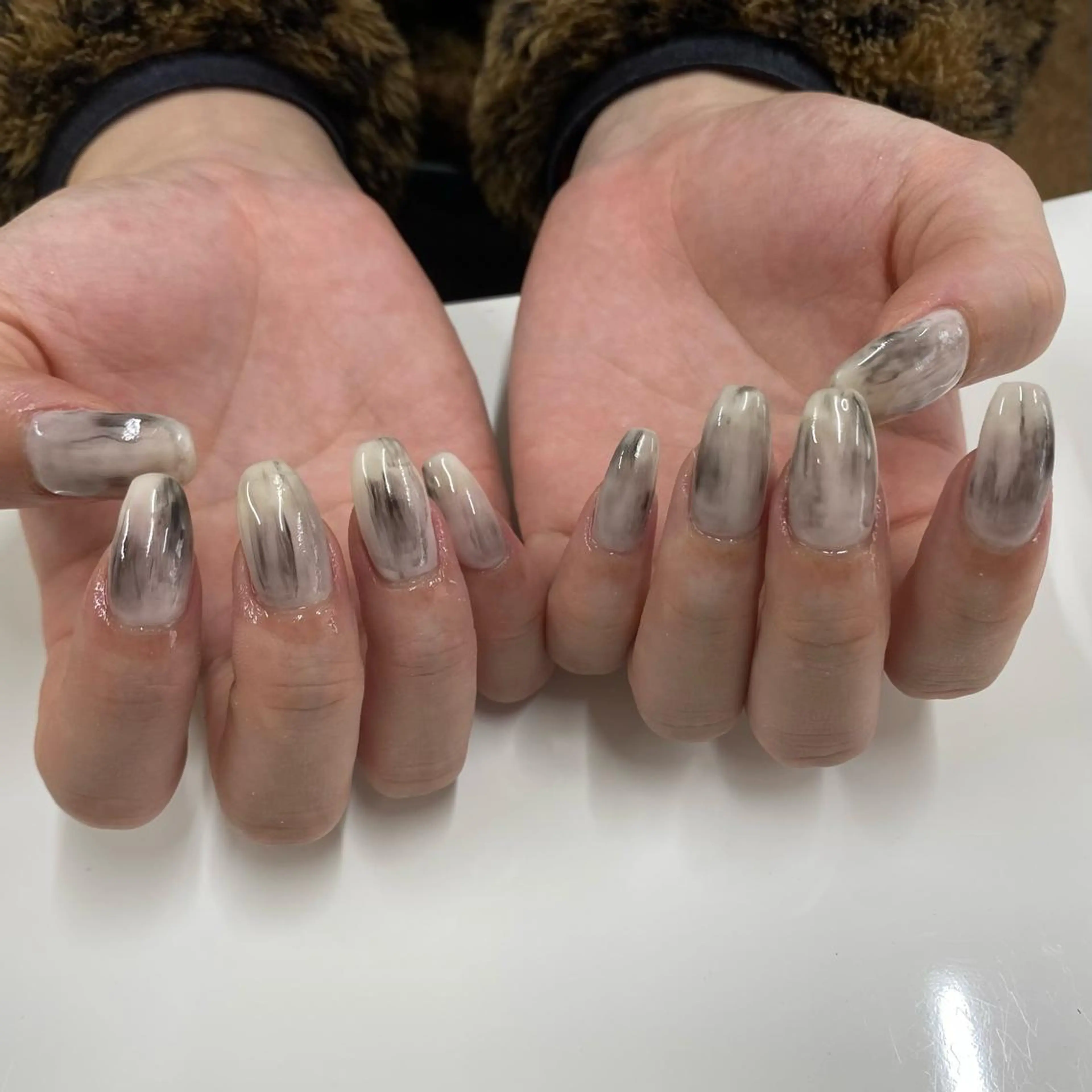 ネイル ニュアンスネイル Raybeauty marinaのネイルデザイン