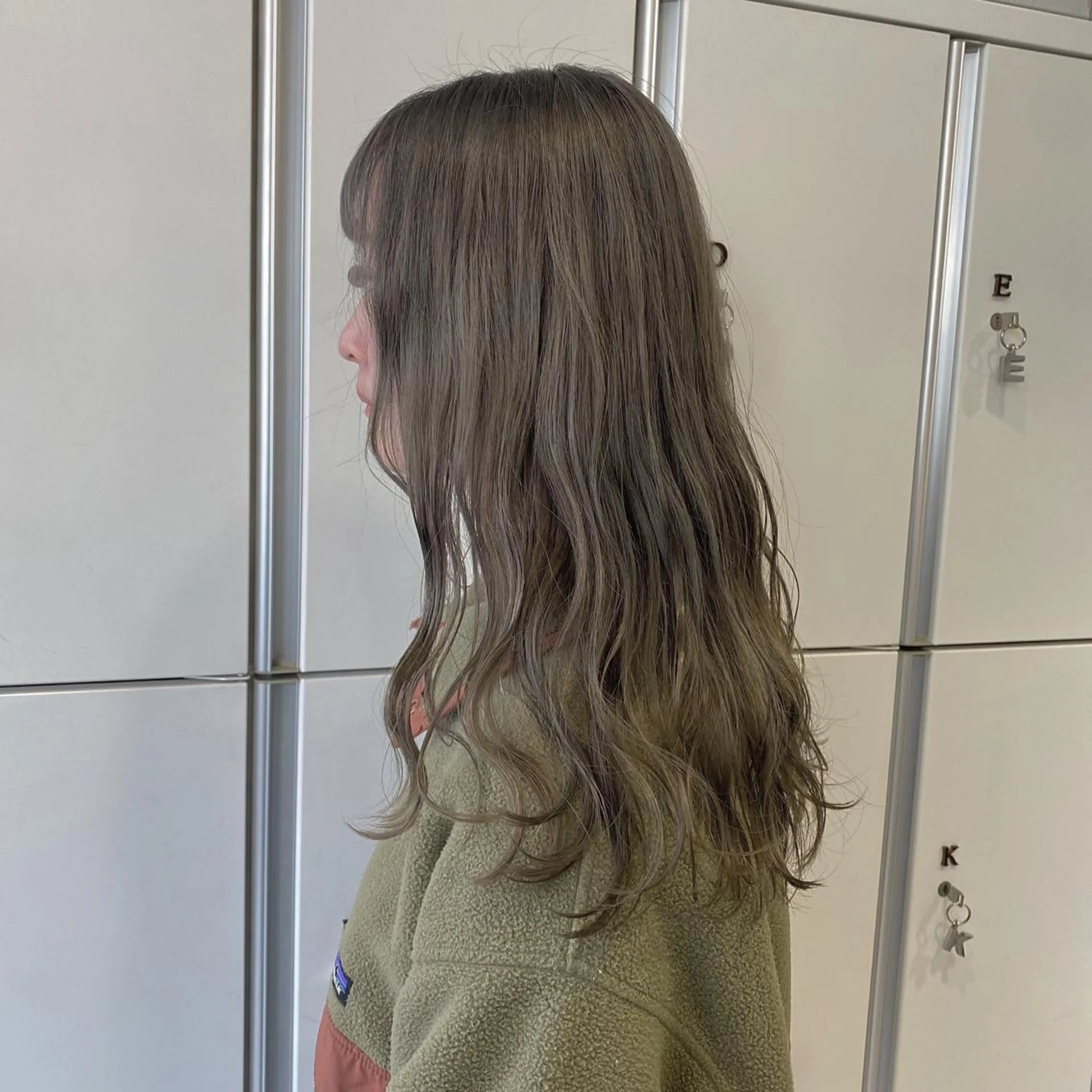 セミロング ハイライト 透明感カラー/ボブ / MARIE🍇のヘアスタイル