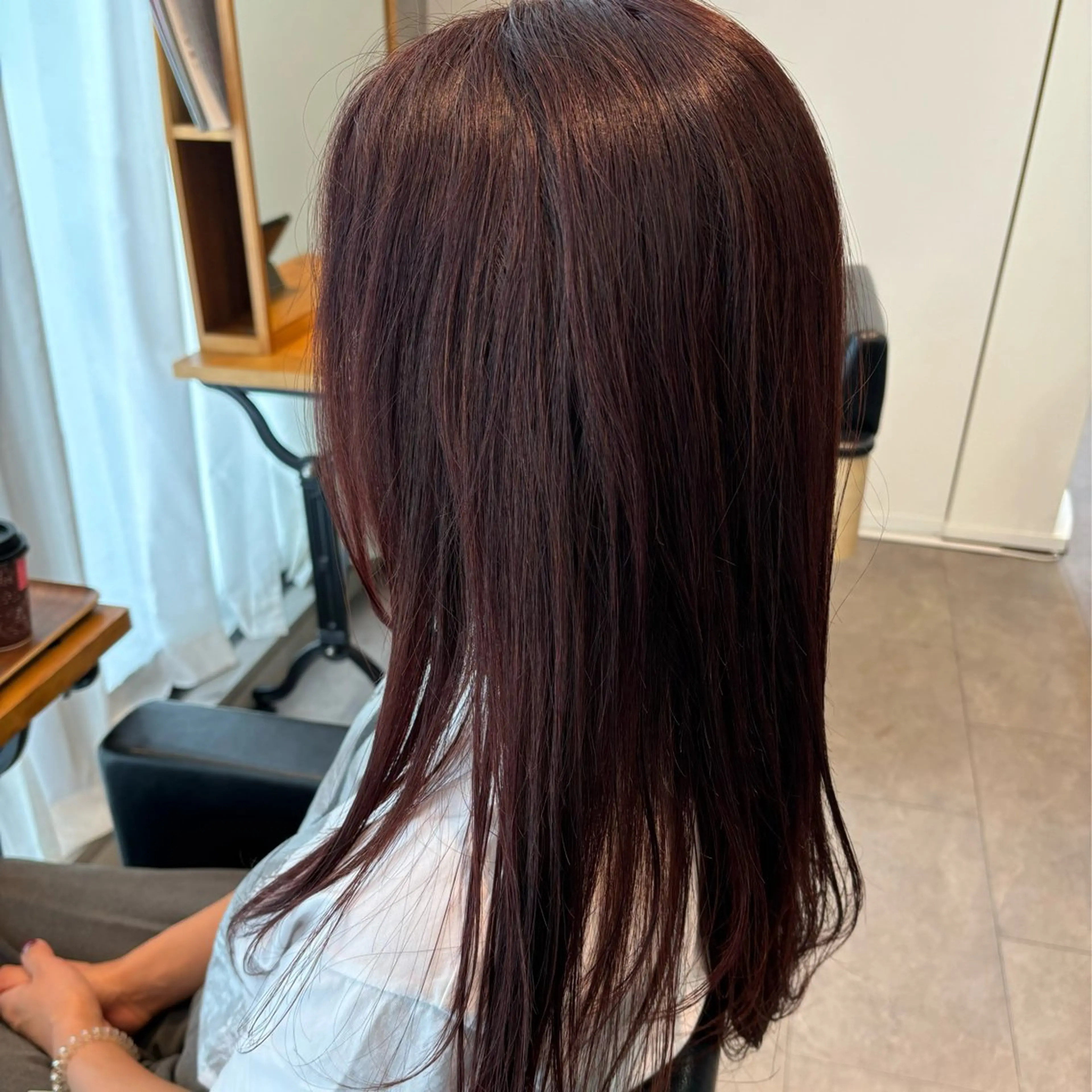 平日限定カット+髪質改善イルミナカラーの写真