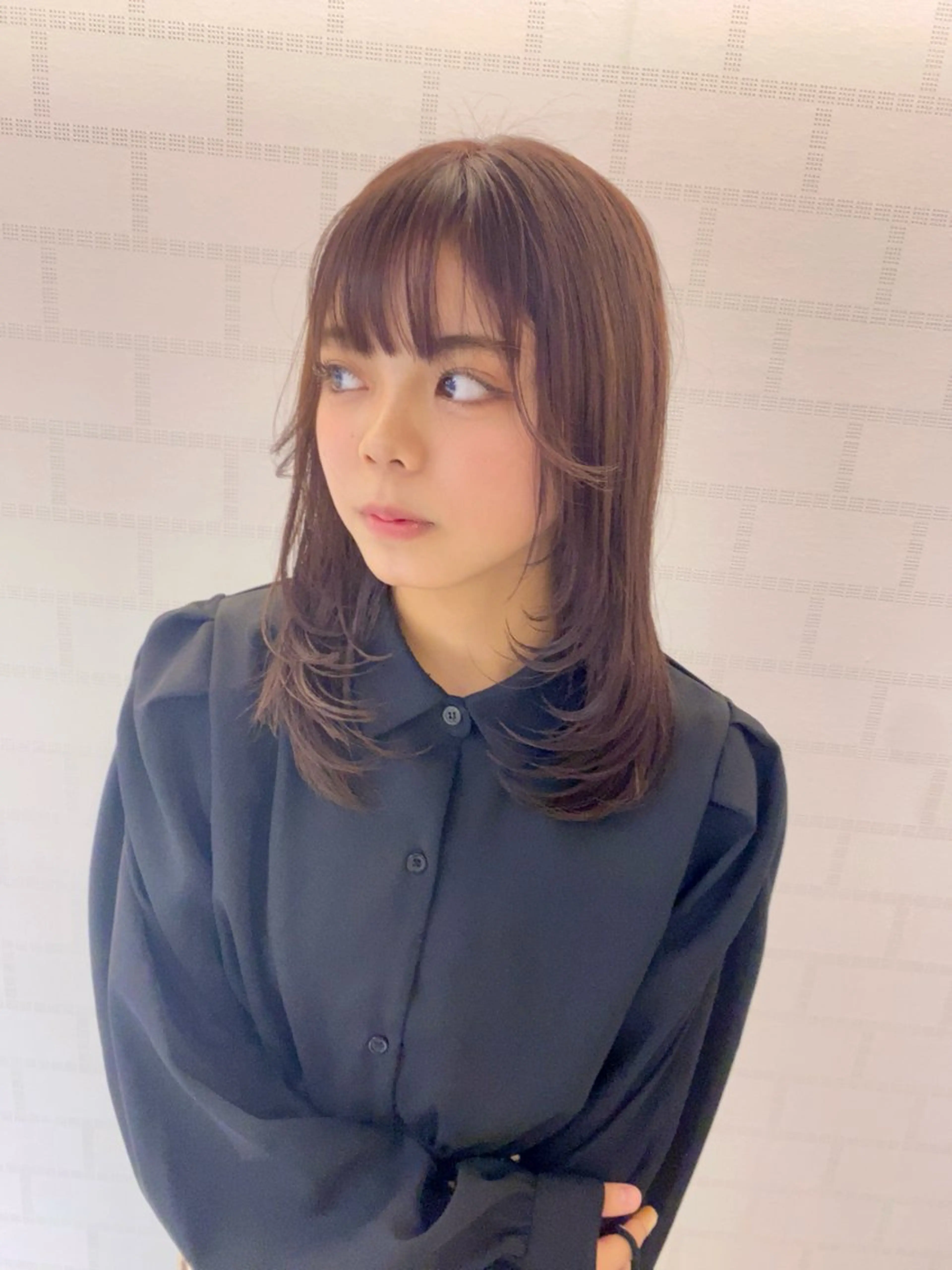 セミロング 💎髪質改善💎艶髪 💎ブリーチ💎津村のヘアスタイル