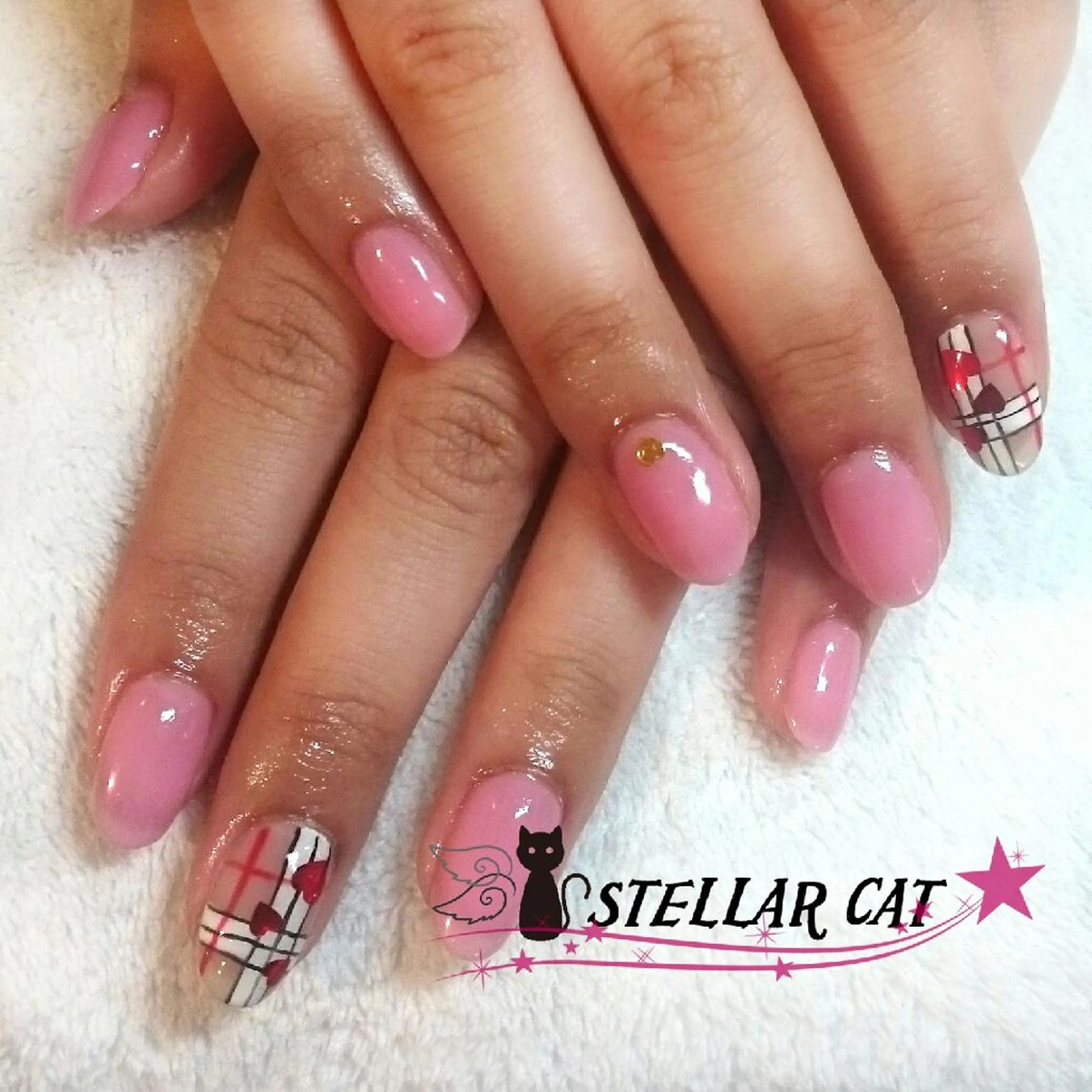 ネイル ショートネイル専門 StellarCatのネイルデザイン