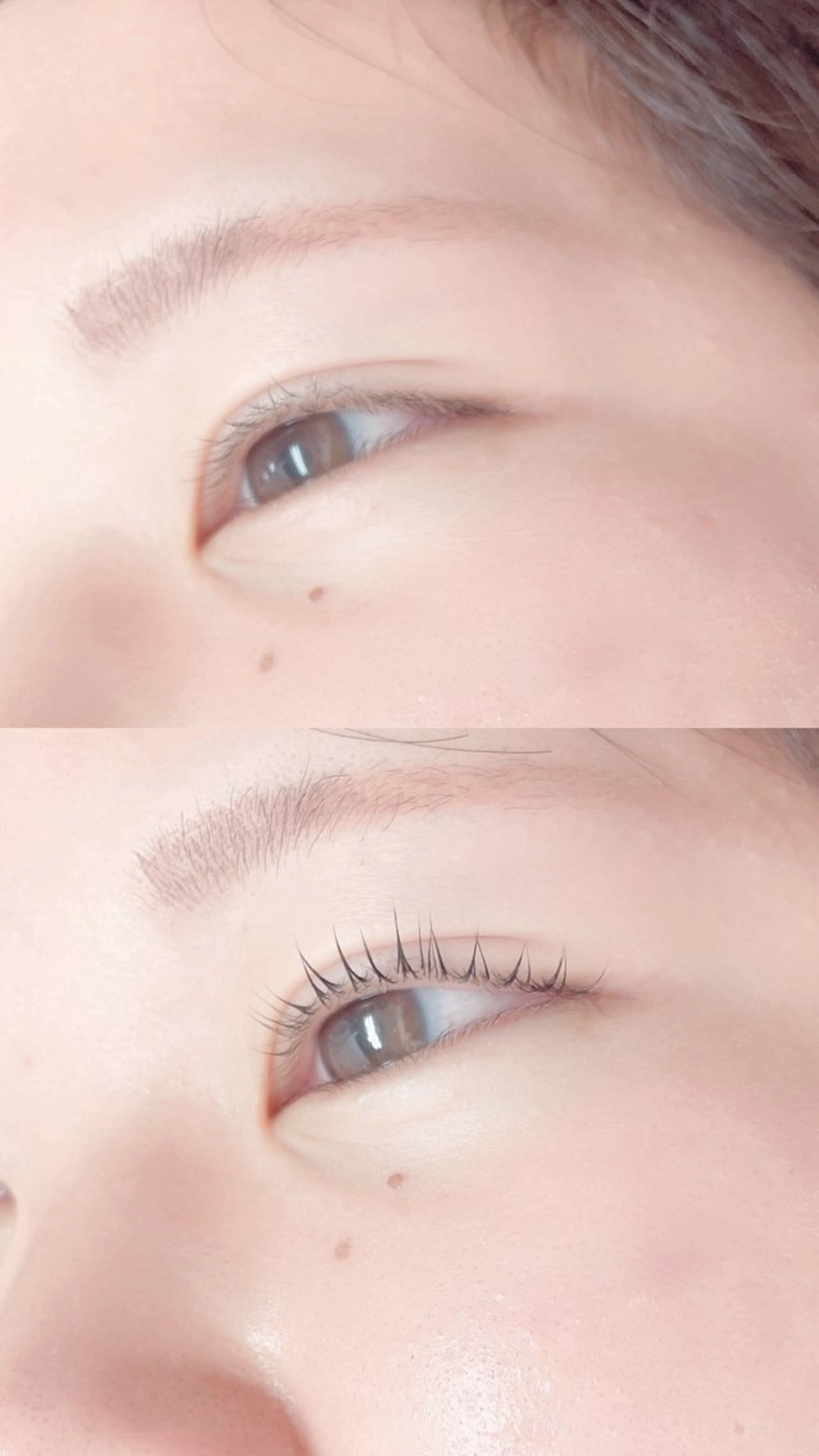 マツエク・マツパ 束感まつ毛 マツパ 桜 杏奈のマツエク・マツパデザイン