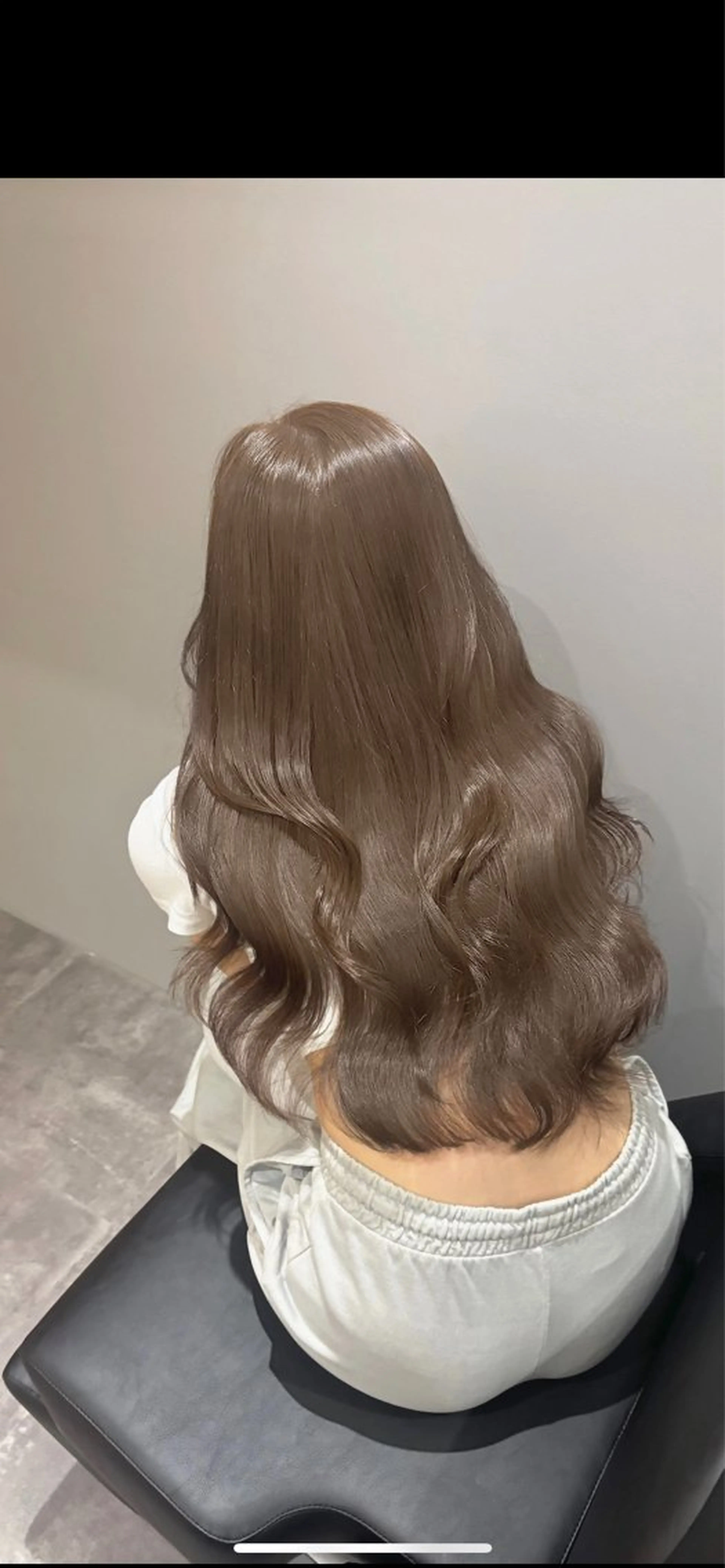 ロング カラー 透明感カラー トリートメント ヘアカラー トリートメント 透明感カラー特化/ ベージュ/梅田/英輝のヘアスタイル