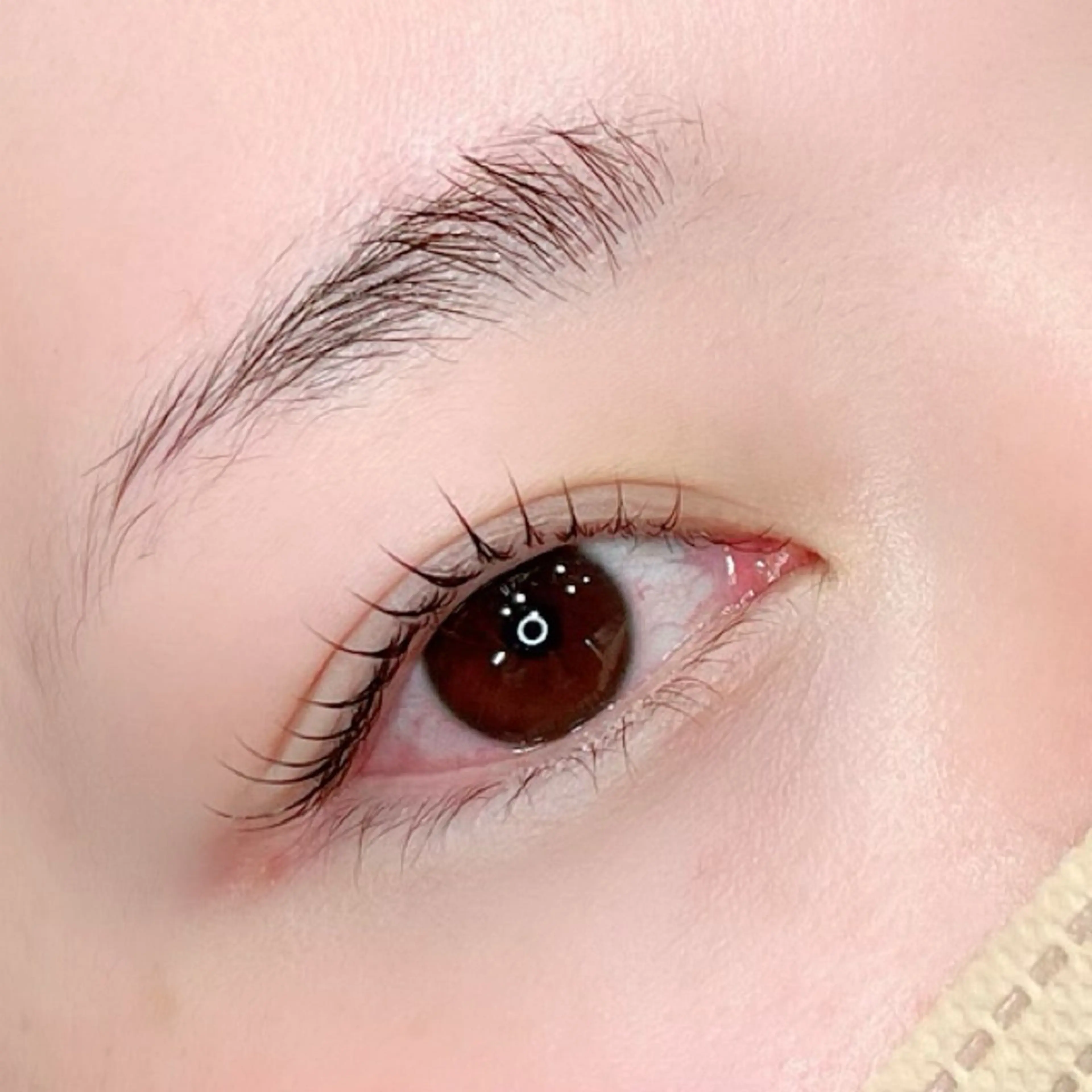 マツエク・マツパ 束感まつ毛 韓国風マツエク パリジェンヌラッシュリフト まつげパーマ 一重×まつ毛パーマ Eye lashのマツエク・マツパデザイン