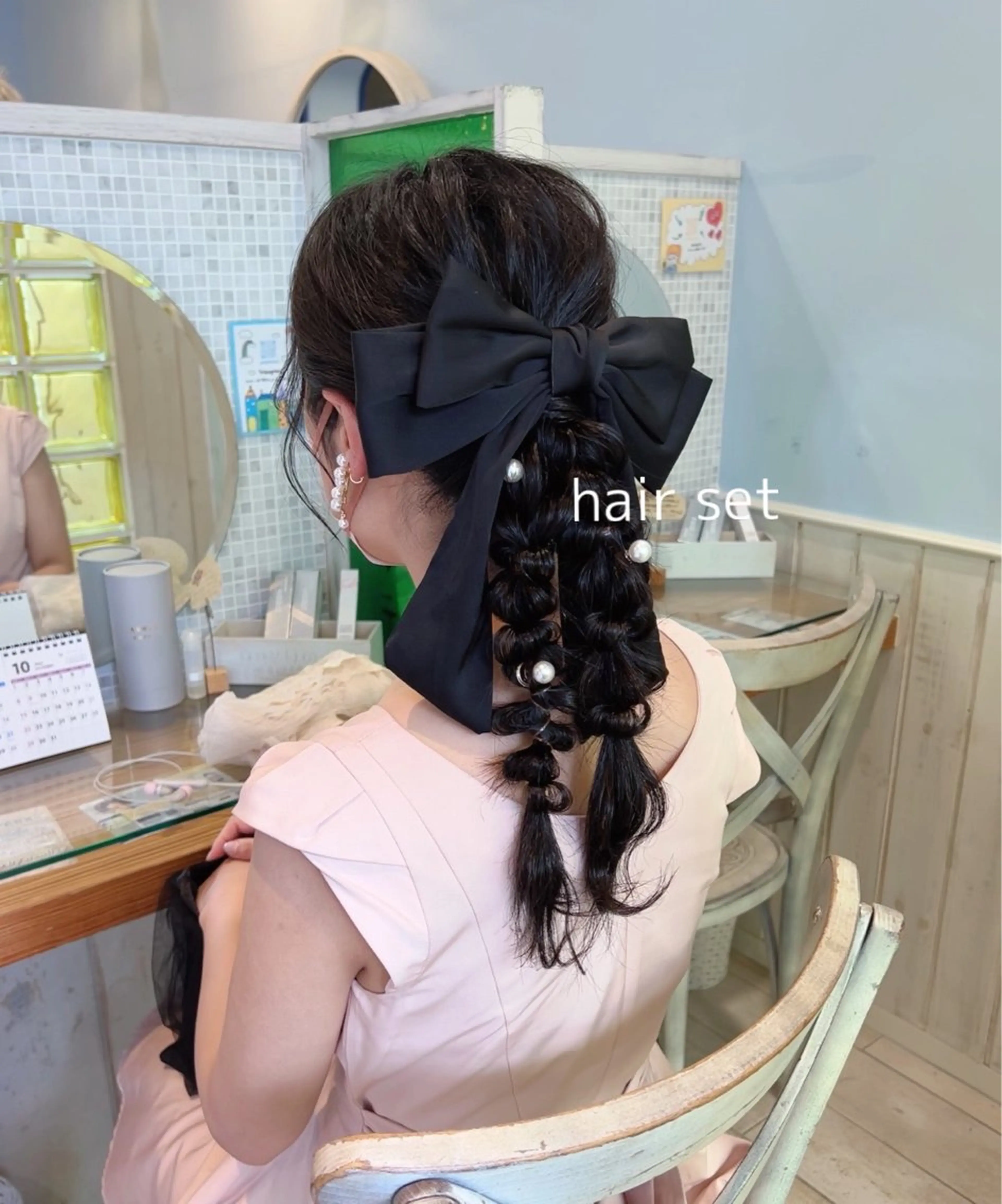 セミロング ヘアアレンジ ヘアアレンジ🪿イデ ミユウ🪿のヘアスタイル