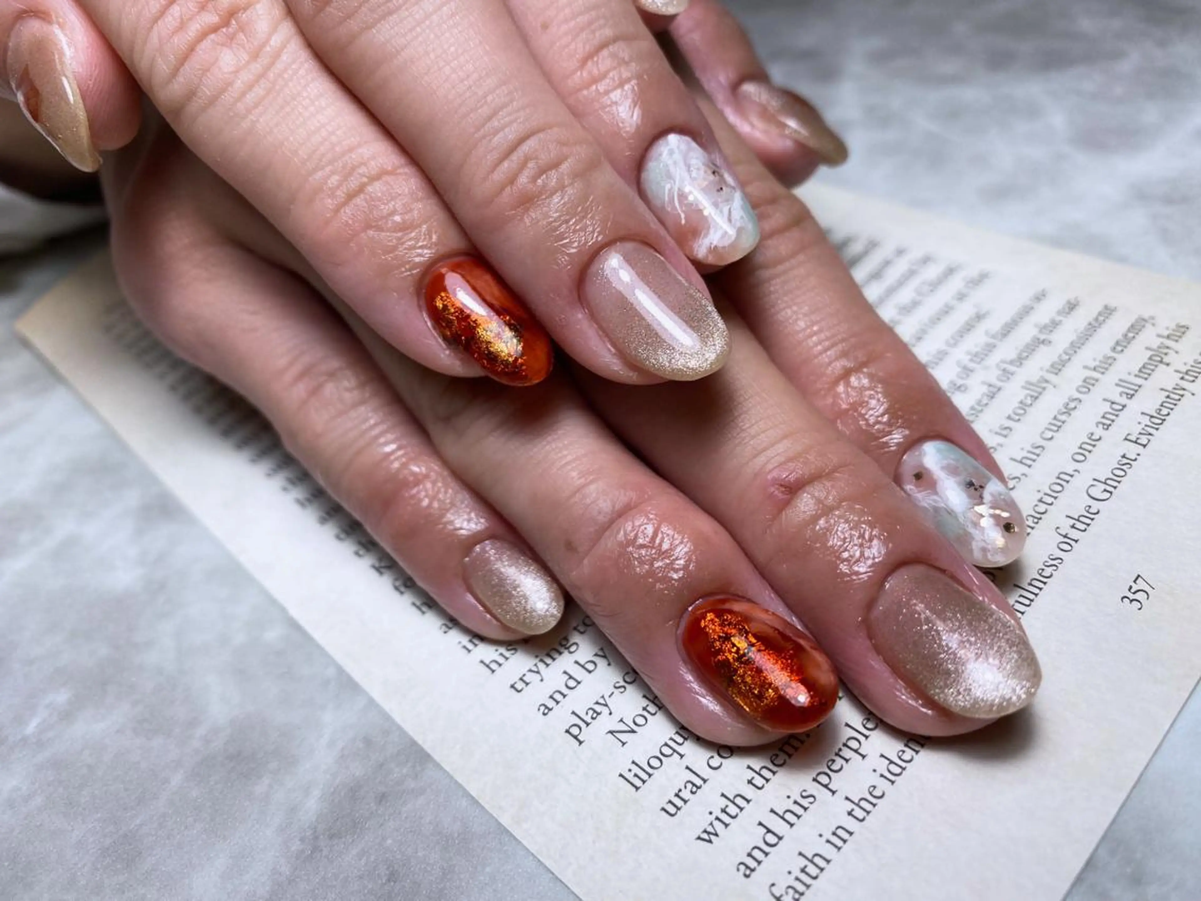 ネイル 持ち込み ハンドネイル 🌿Charme🌿 MAIのネイルデザイン