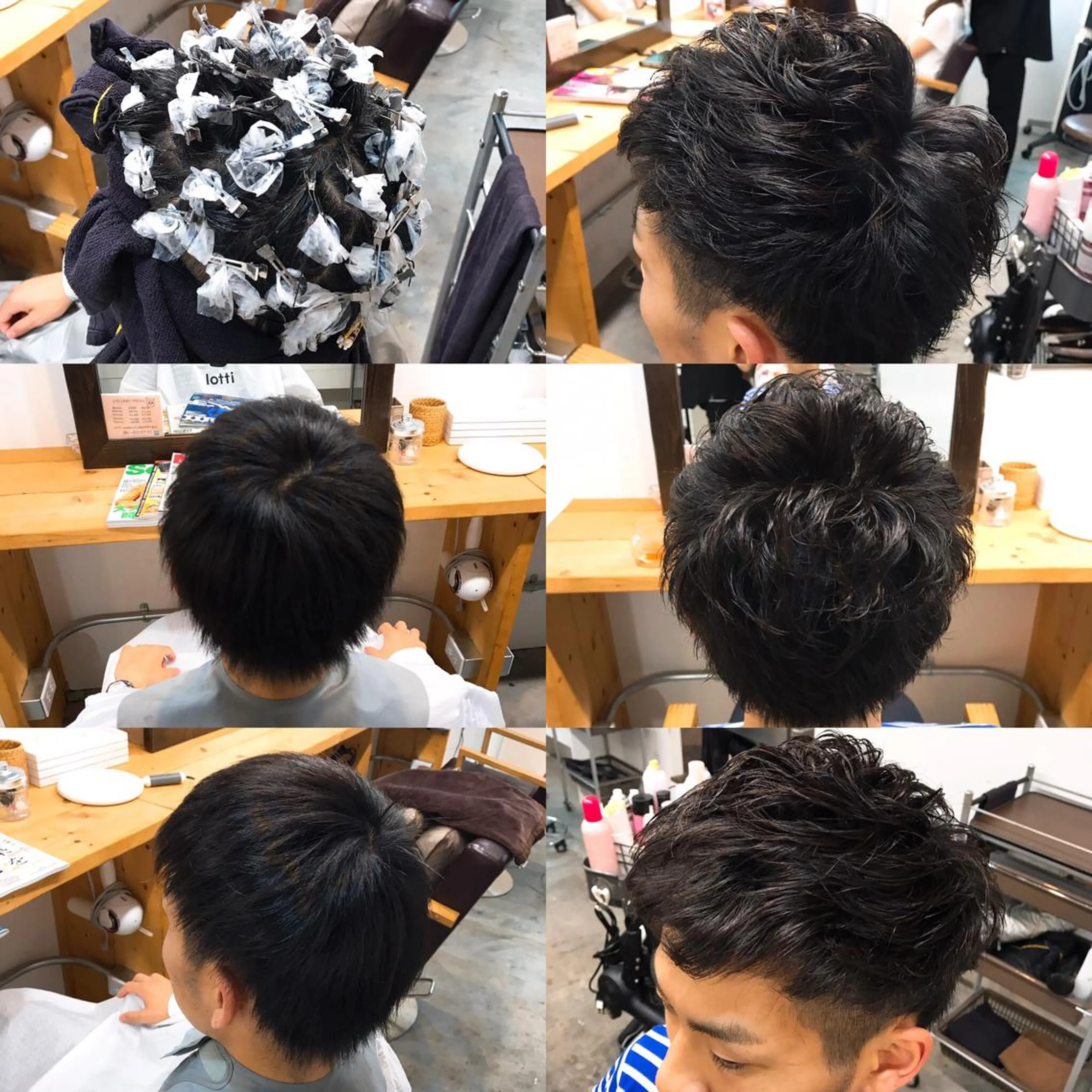 ショート パーマ メンズ メンズパーマ くせ毛 🌈限定価格🌈 鈴木　瑛輔のヘアスタイル