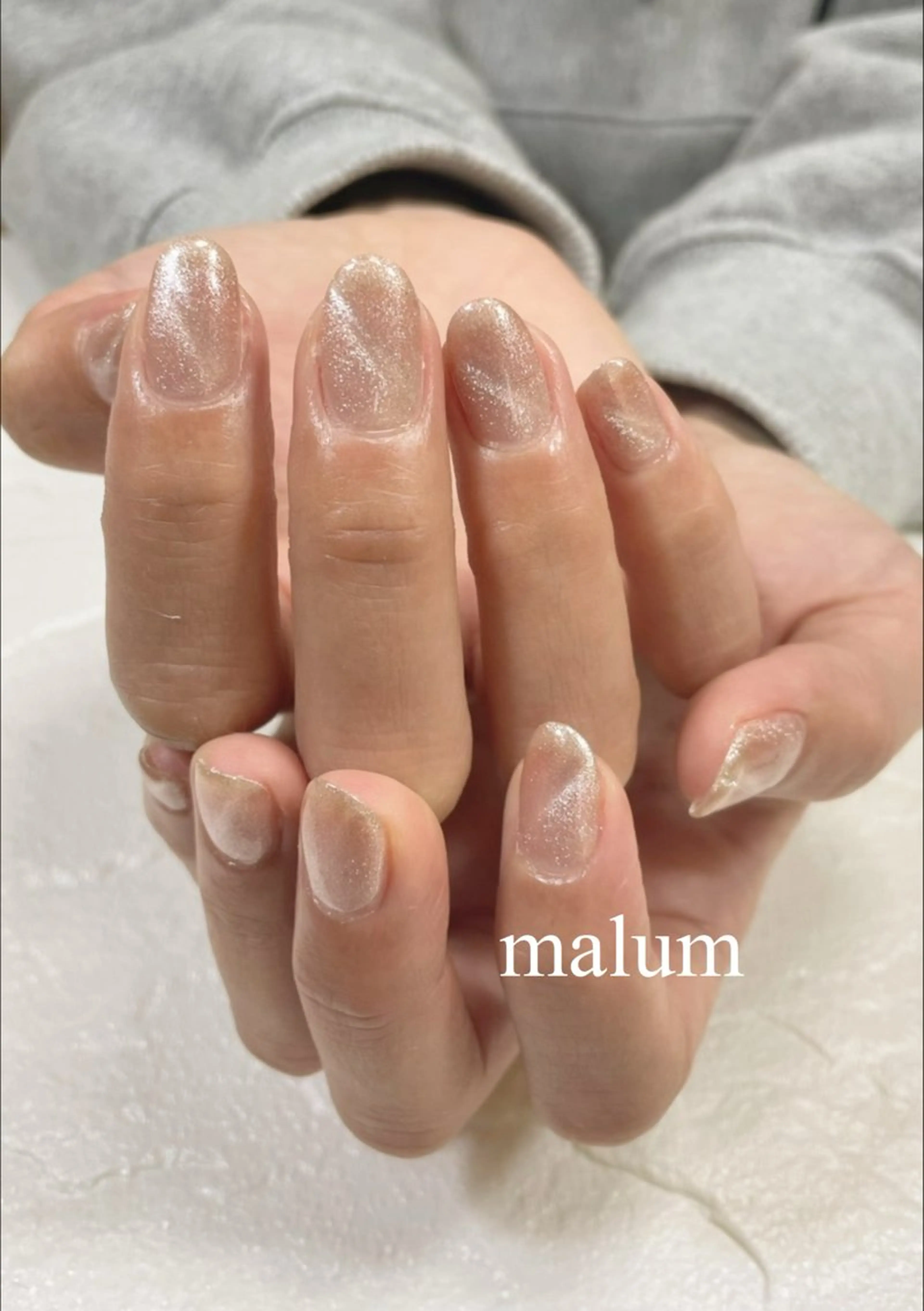 ネイル マグネットネイル malum nailのネイルデザイン