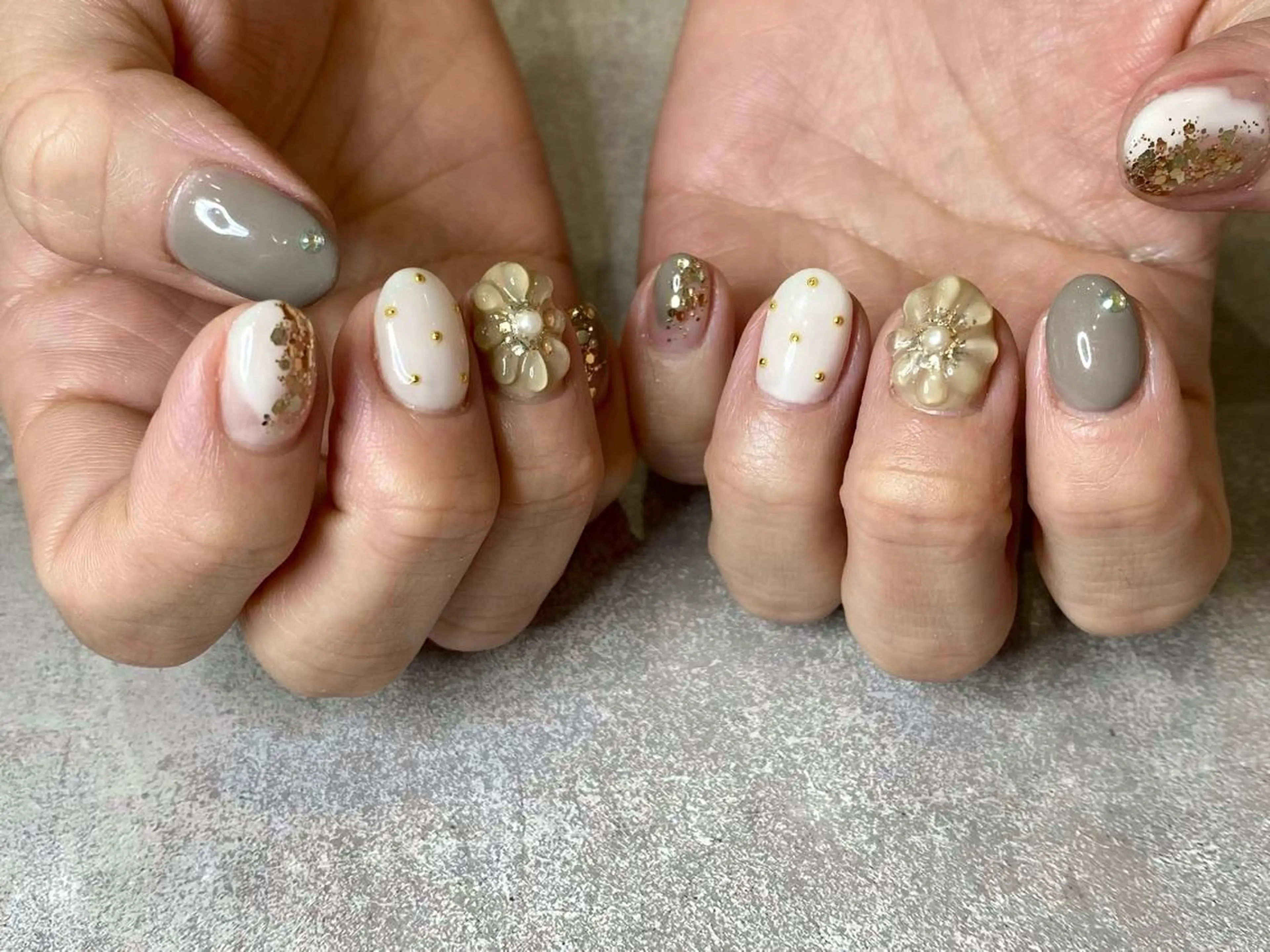 ネイル gluck(グリュック)所属・なかがわ まゆこのネイルデザイン