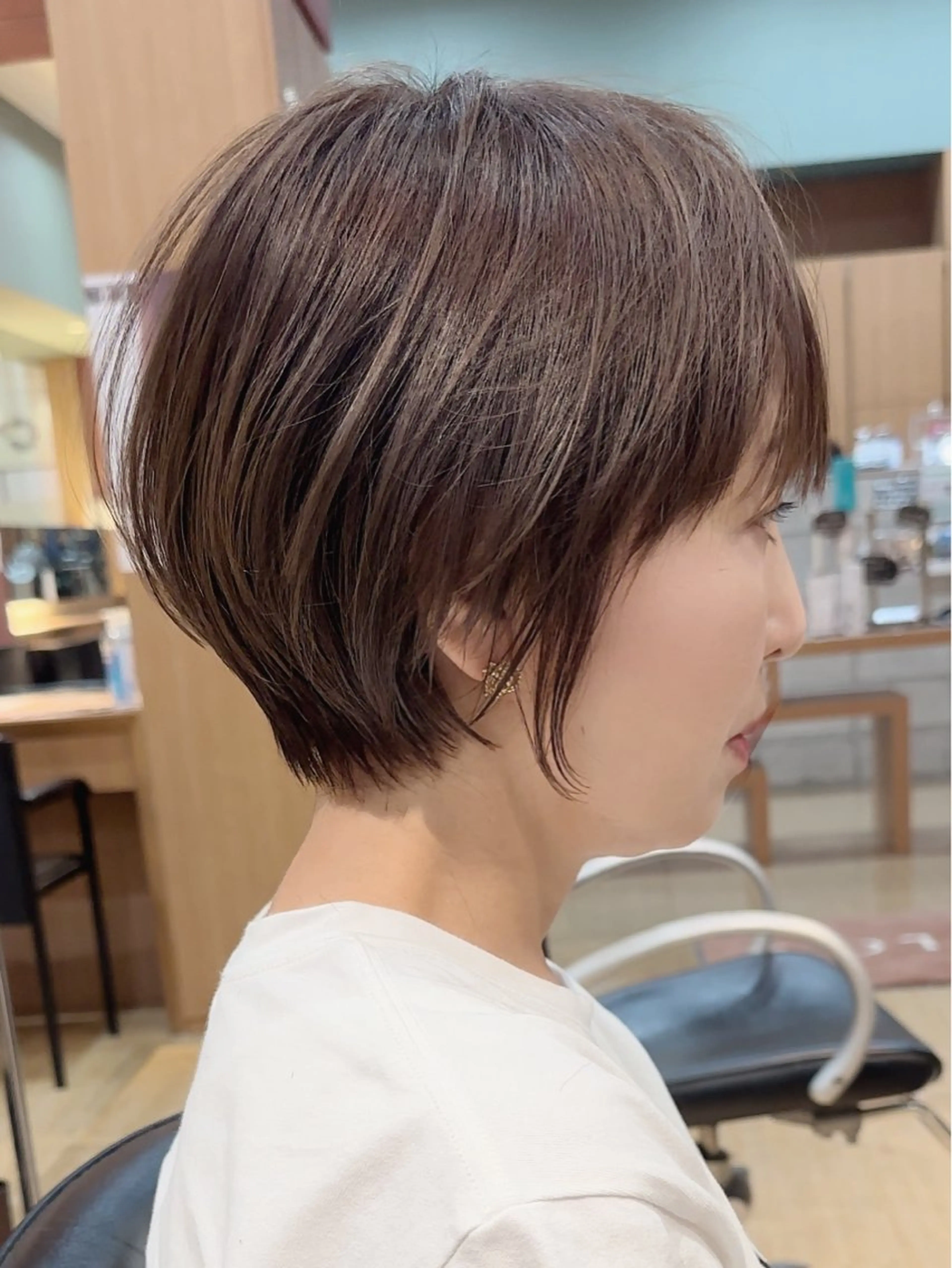 ショート カラー カット ヘアカラー ショート/レイヤー /札幌/小山内のヘアスタイル