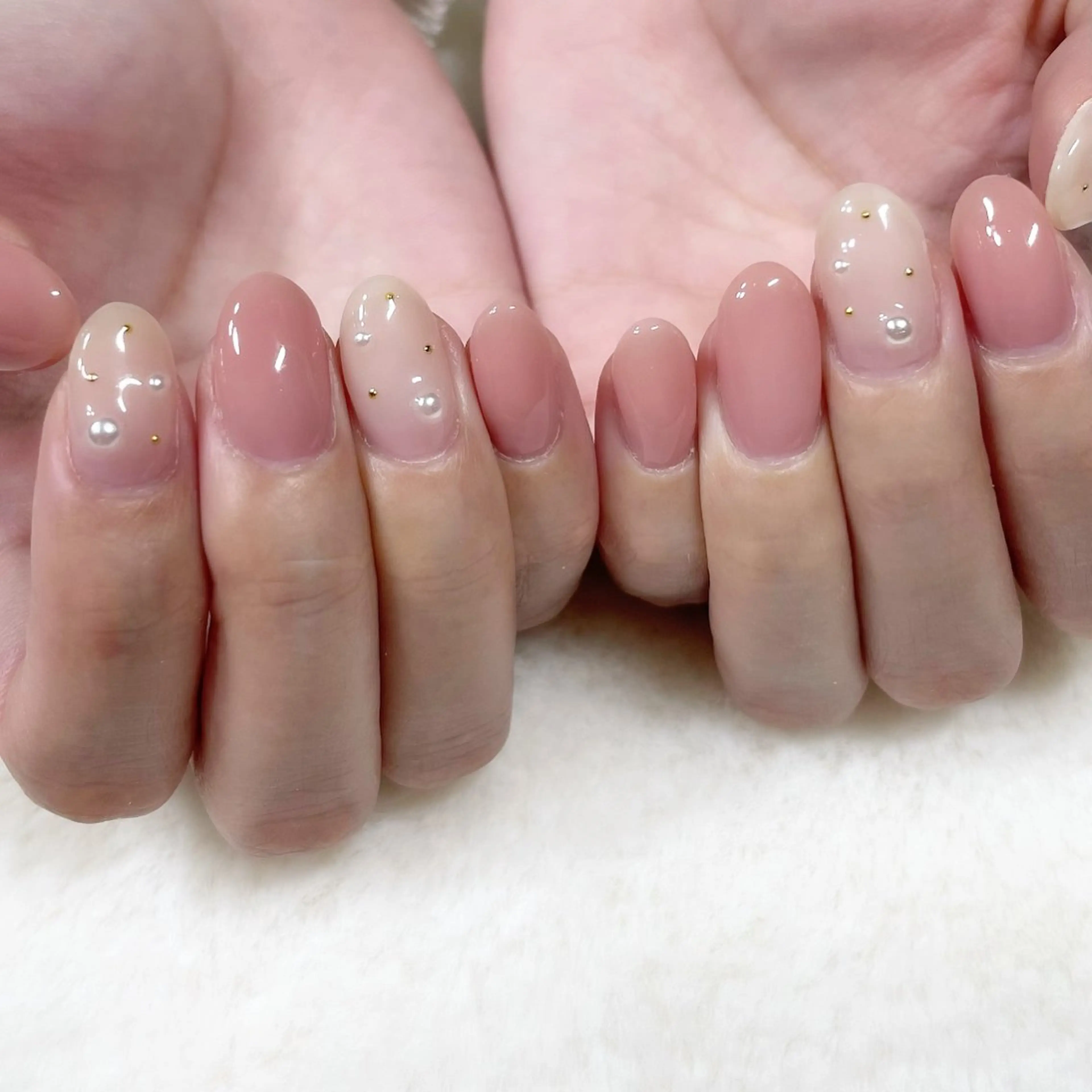 ネイル ジェルネイル シンプルネイル 東 千夏のネイルデザイン