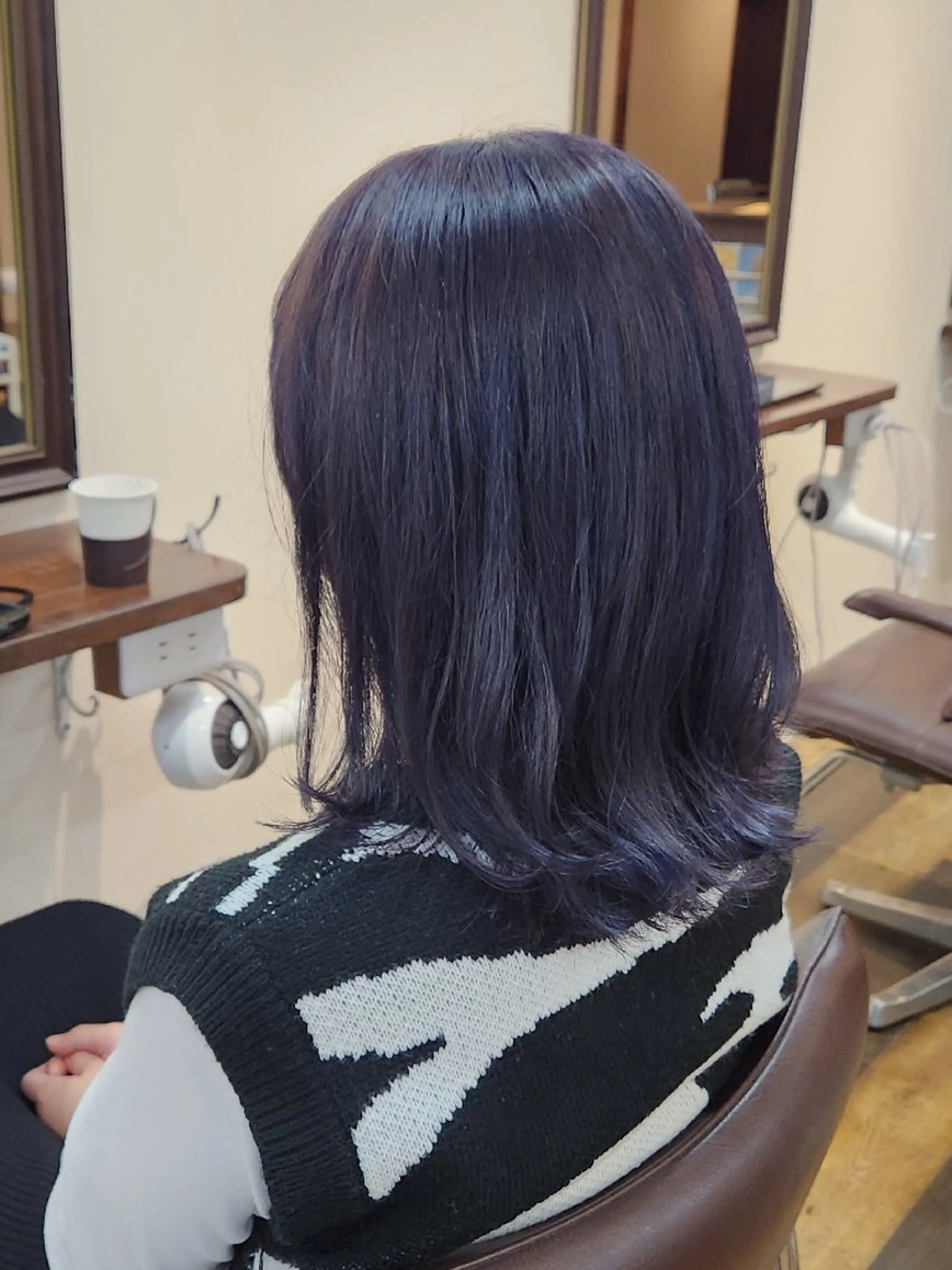 ミディアム 龍 悠紀のヘアスタイル