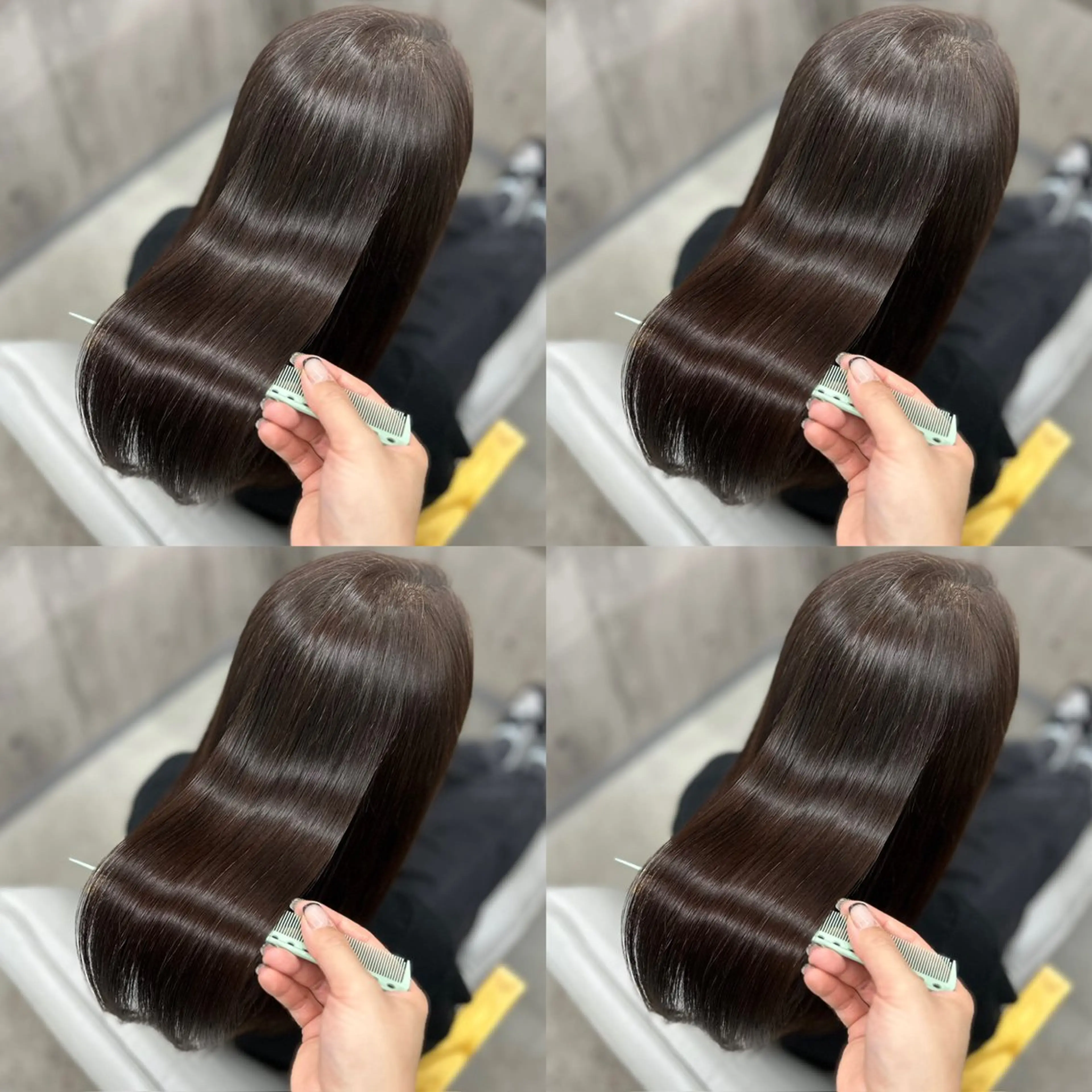 ロング 髪質改善 縮毛矯正 トリートメント 三宮/髪質改善/縮毛 矯正🎀MISAKIのヘアスタイル