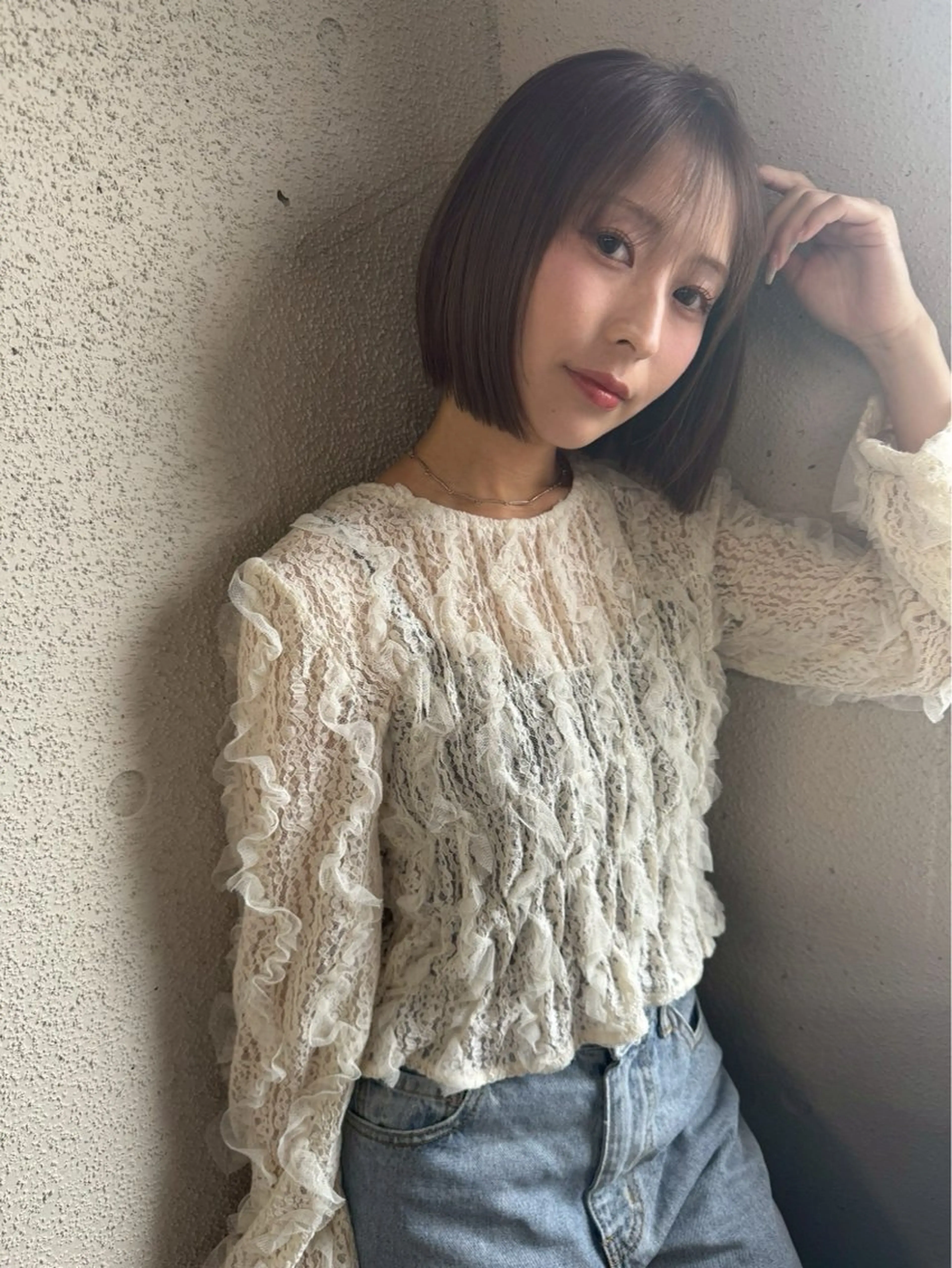 ショート 透明感ダブルカラー/ 諸岡ひばりのヘアスタイル