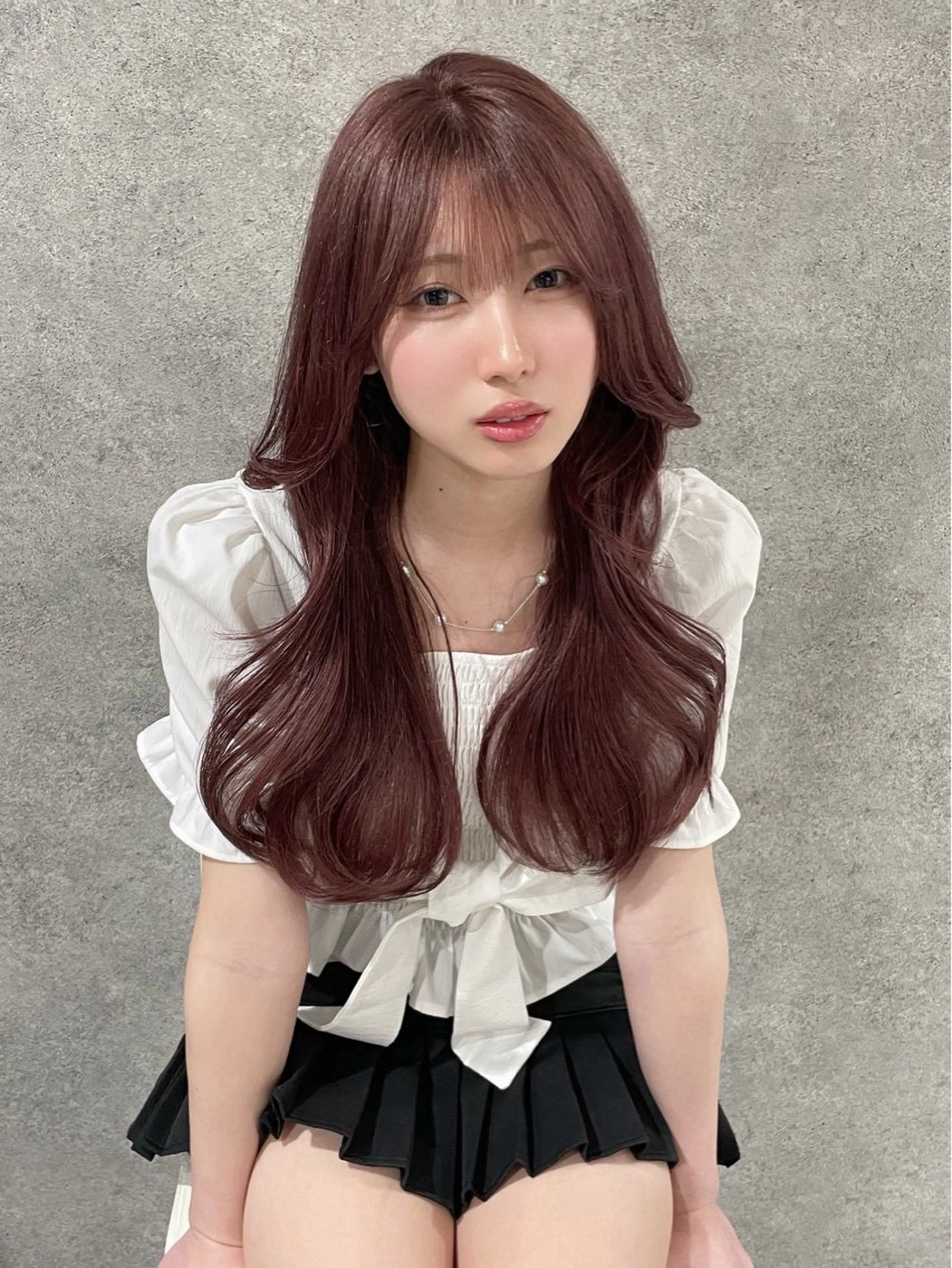 【ベーシック】💇‍♀️ブリーチカラー 中明度/ワンブリーチカラー/透明感カラーの写真