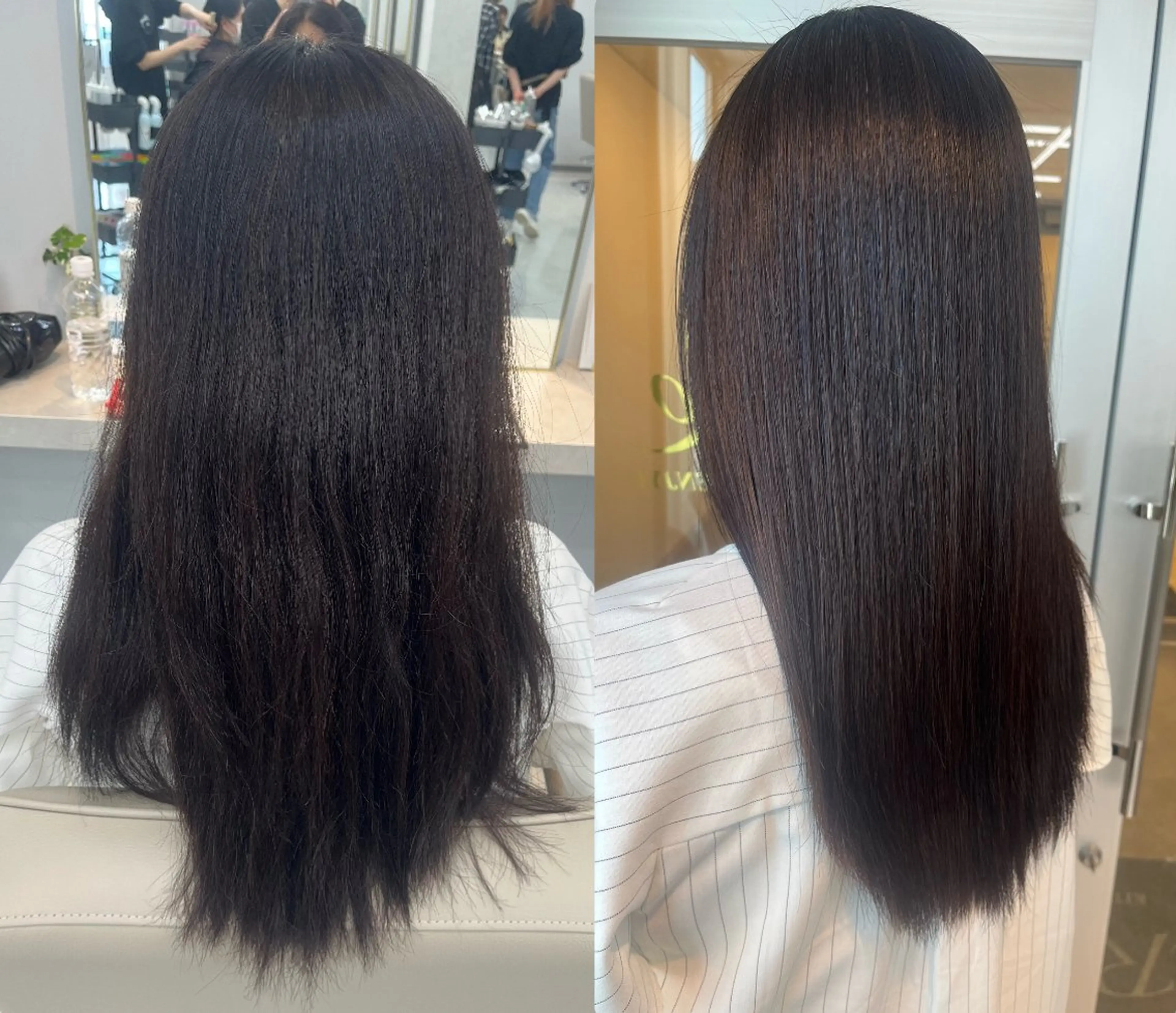 ロング ハイライト 縮毛矯正 💋薄井 舞💋のヘアスタイル