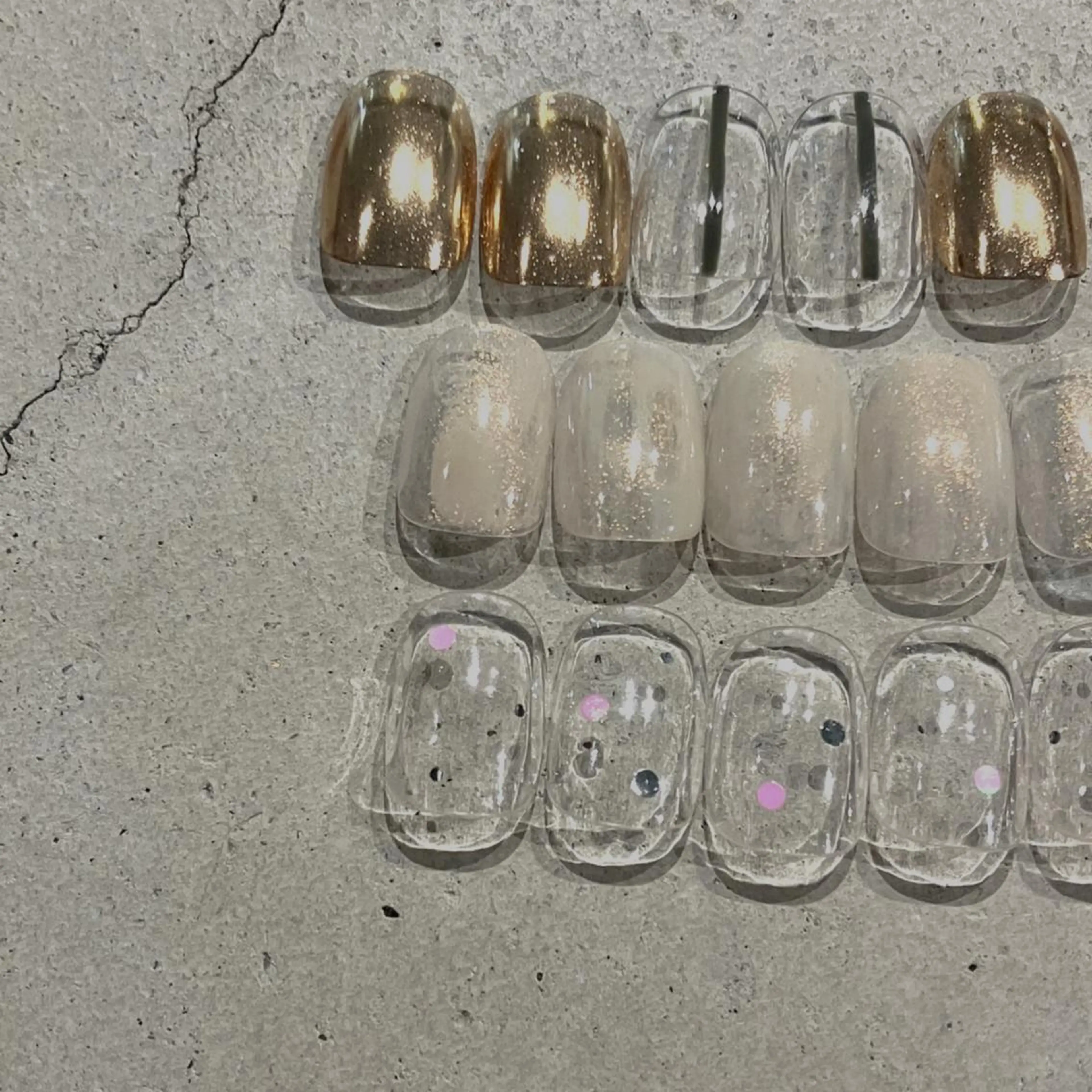 【ベーシックコース/オフ込】🎀10種のシンプル系デザインからご選択/色かえ可🎀の写真