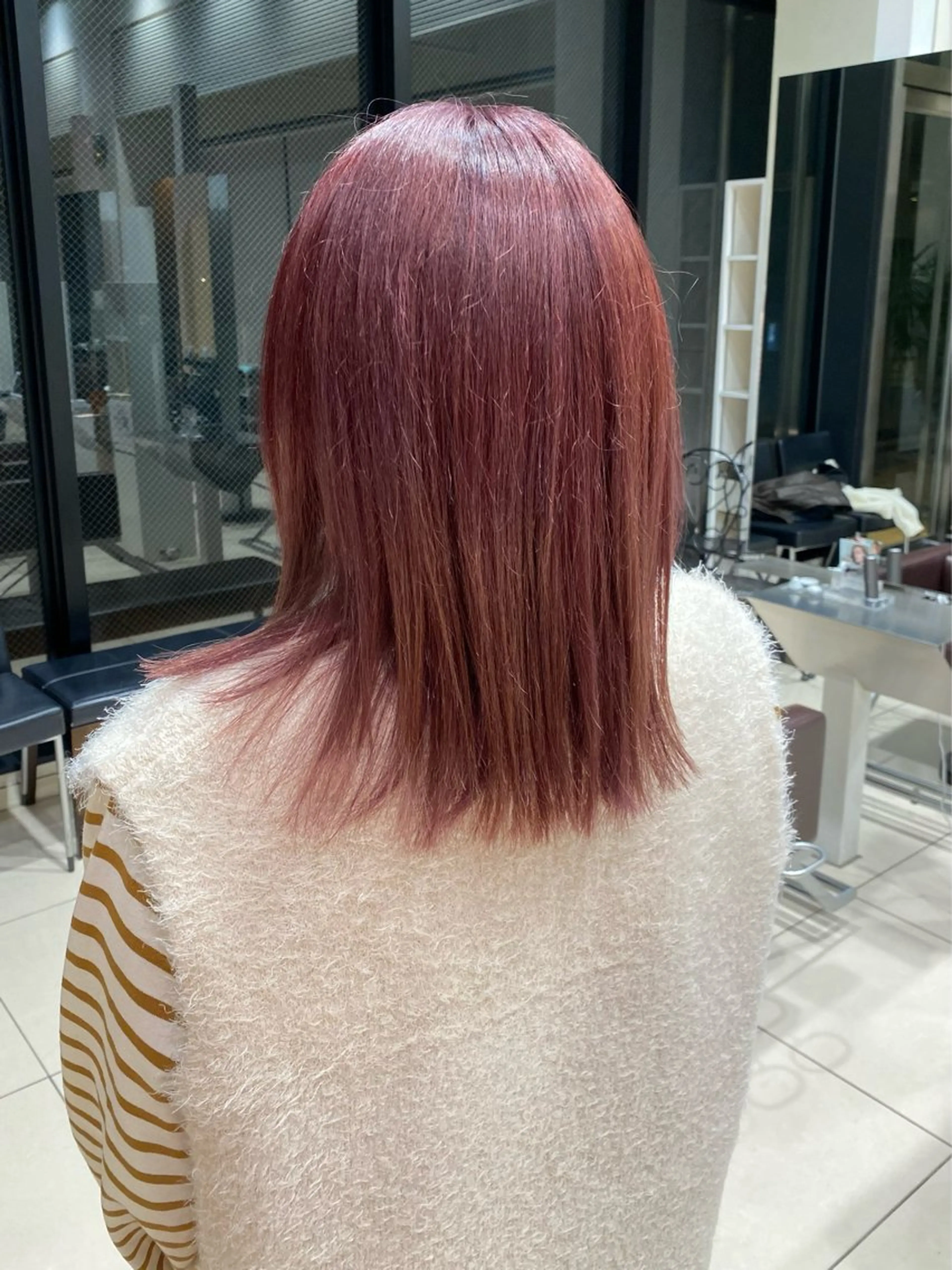 ミディアム ボブ/レイヤー/新宿 /透明感/KOKIのヘアスタイル