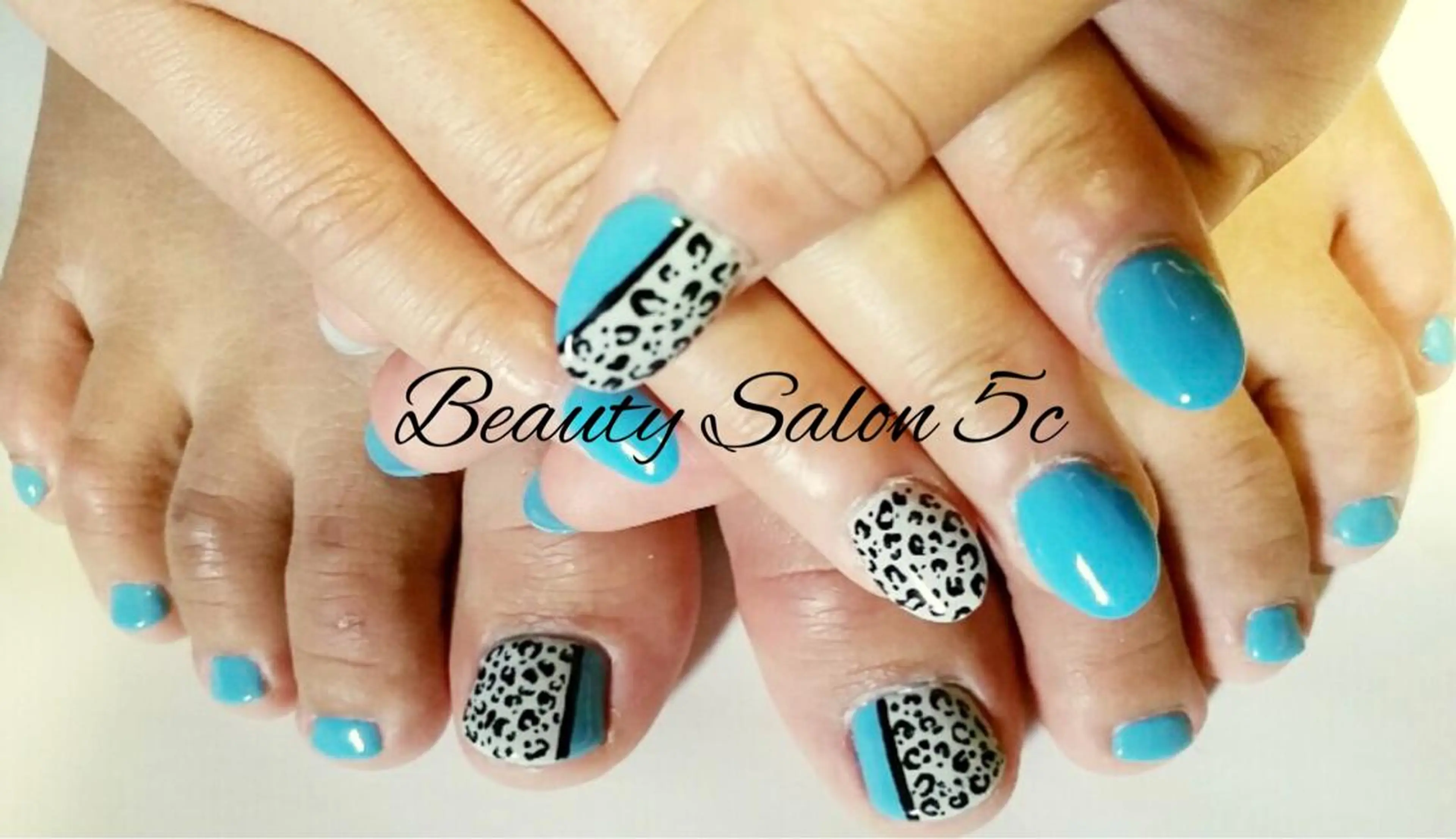 ネイル フットネイル おそろいネイル Beauty Salon5cのネイルデザイン