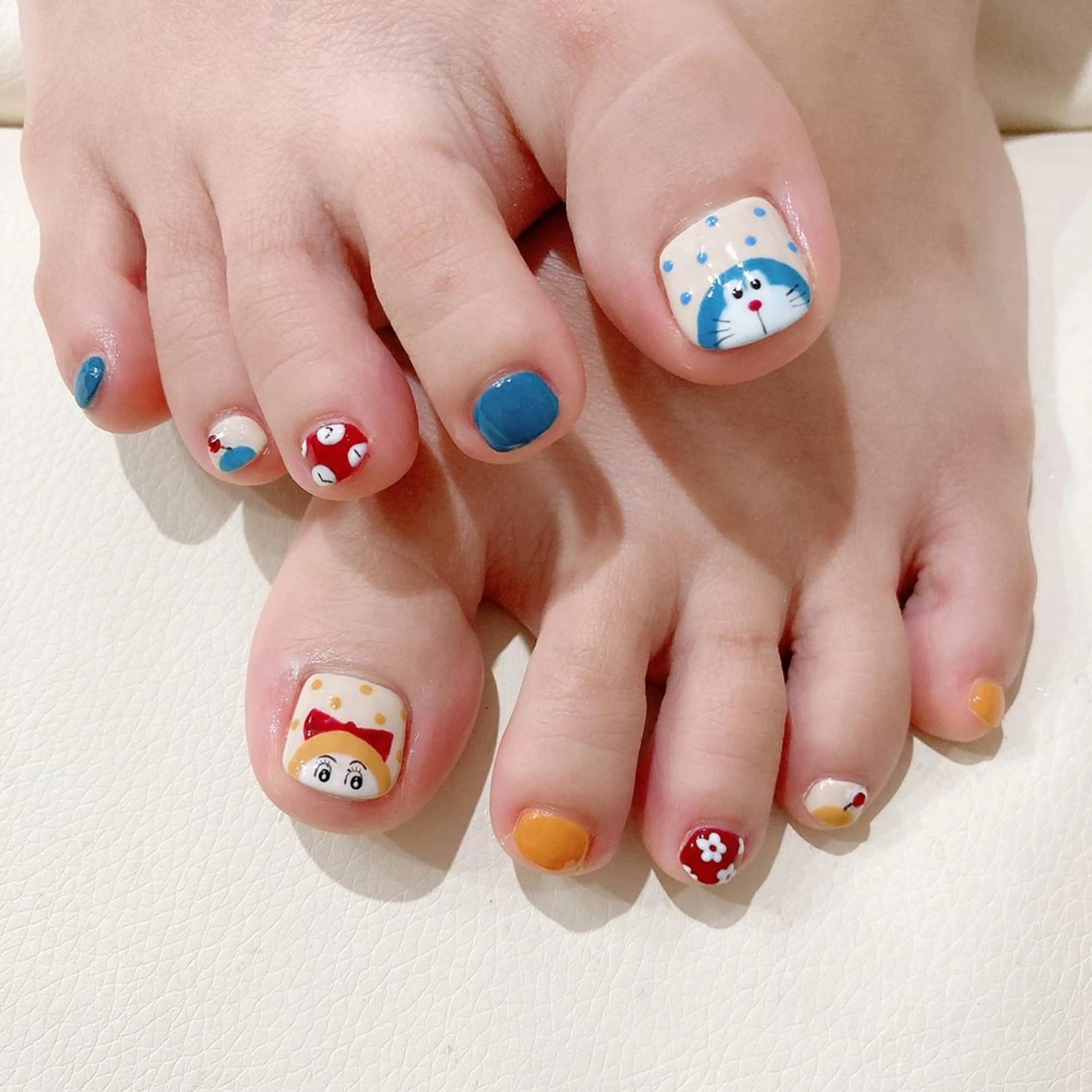 ネイル フットネイル ジェルネイル パラジェル 冬ネイル Salon Ｋのネイルデザイン