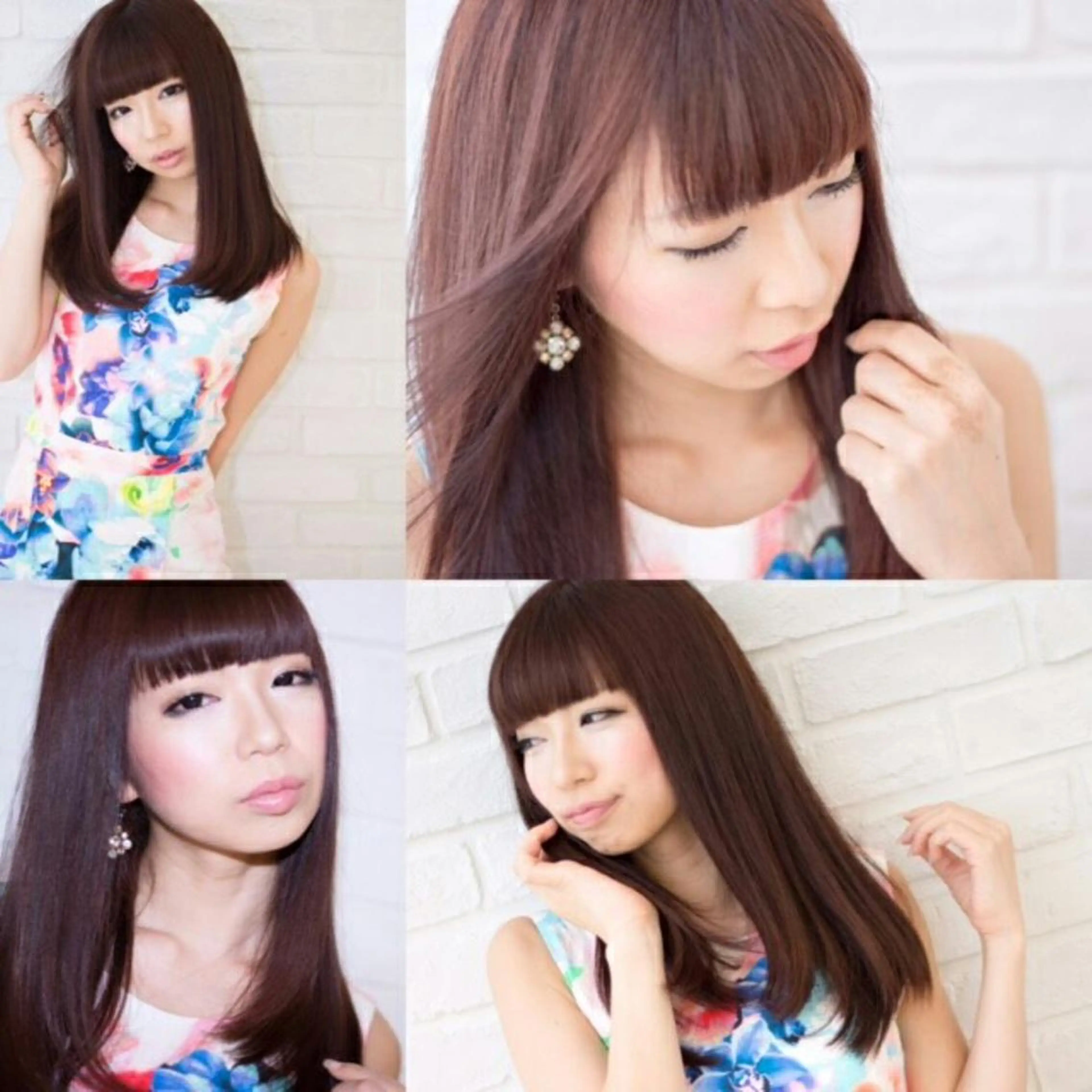 セミロング 寺島 伸のヘアスタイル