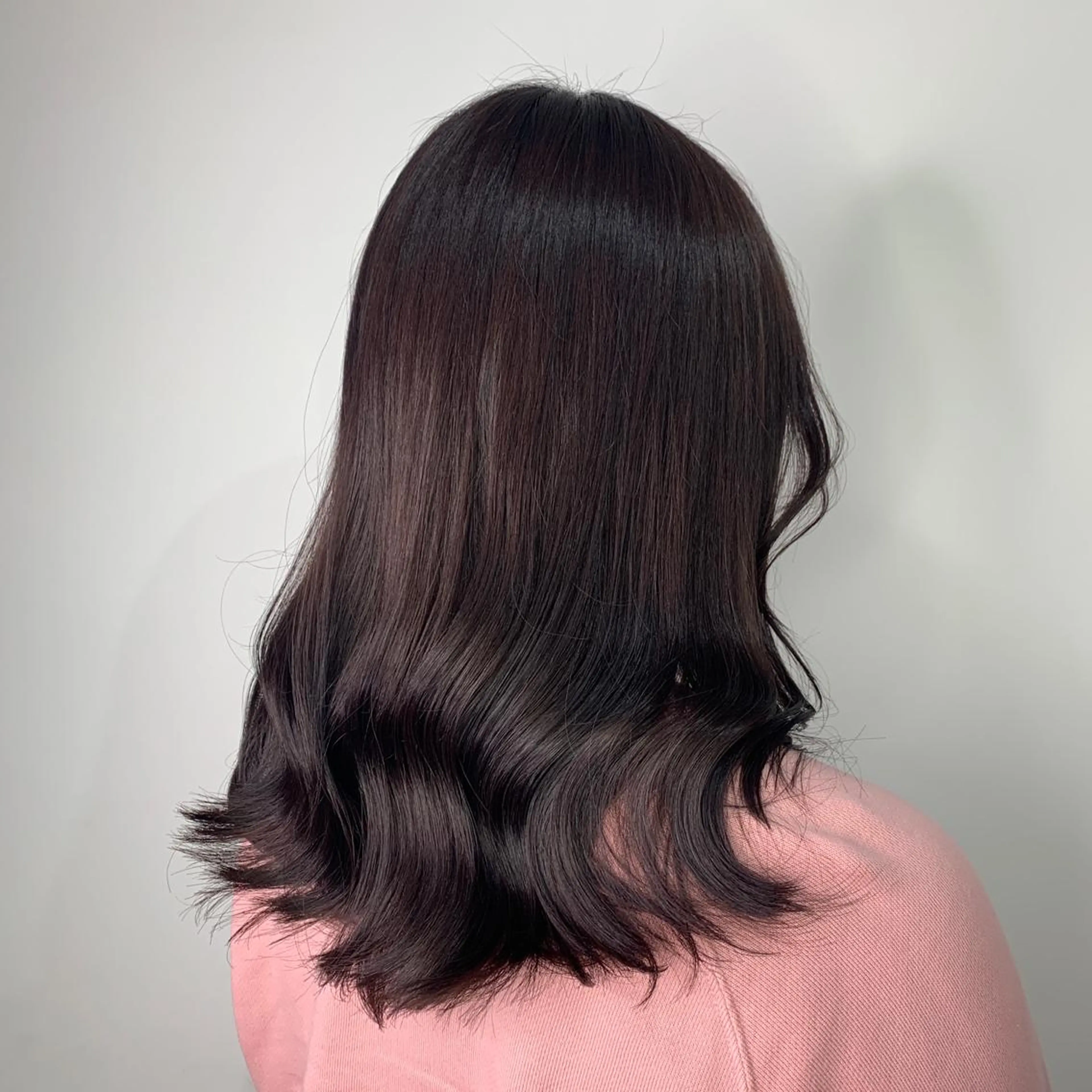 セミロング カラー カット ヘアカラー HARUKA韓国ヘア /Luana梅田のヘアスタイル