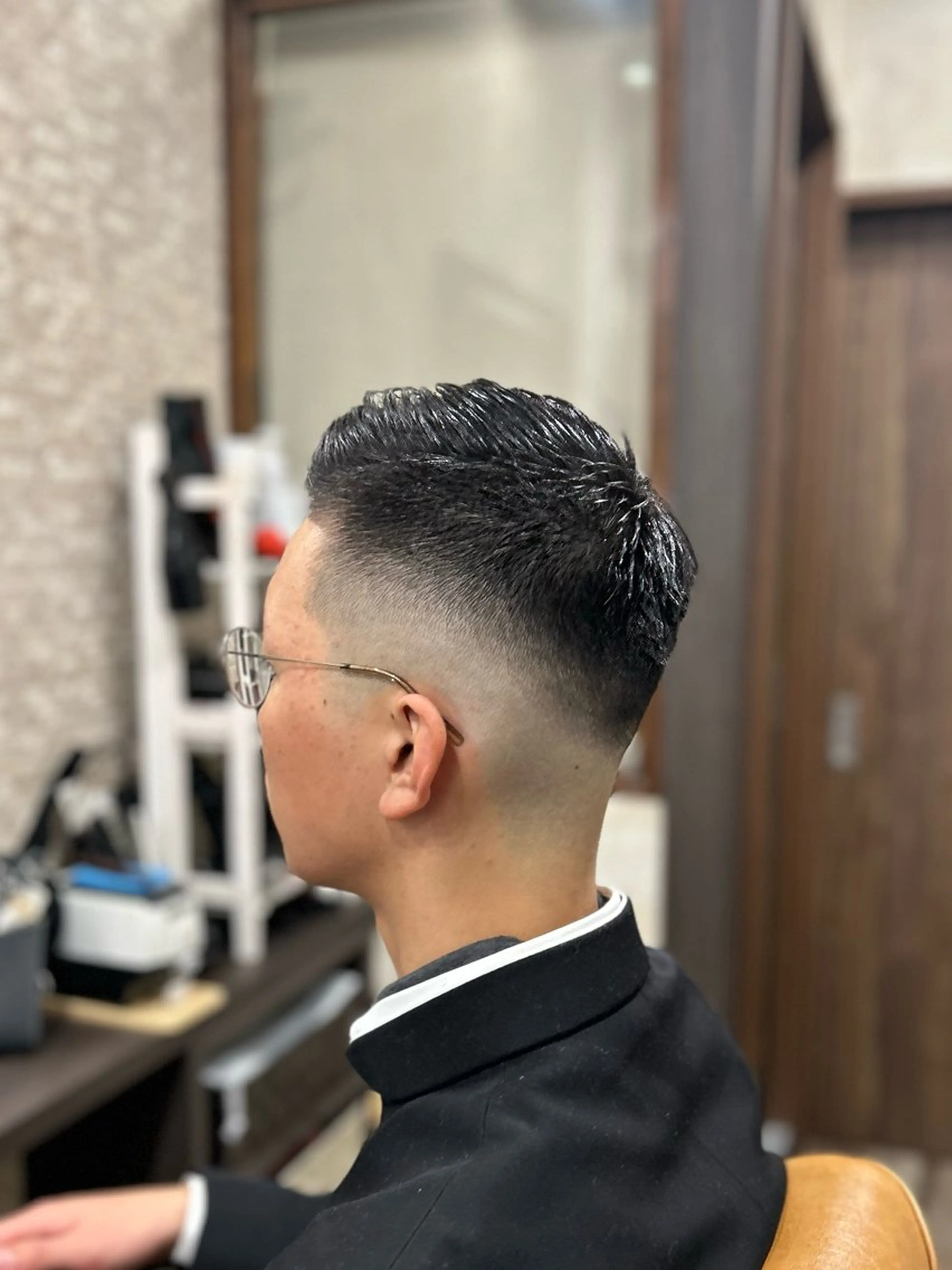 ショート メンズ フェードカット スキンフェード カット メンズカット/ 雄大のヘアスタイル