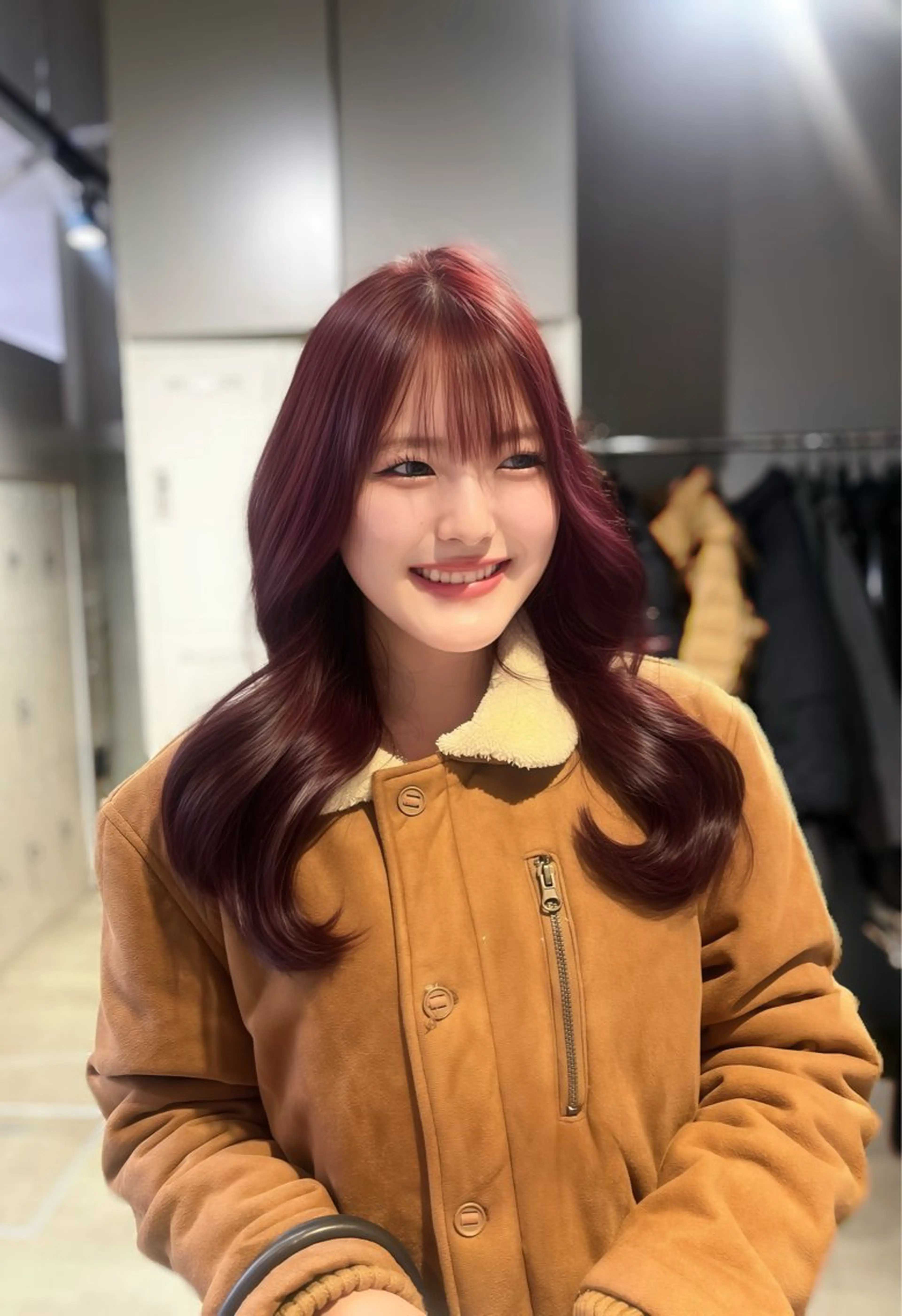 カラー ヘアカラー トリートメント 🥀韓流暖色ヘア 🥀yuzukiのヘアスタイル