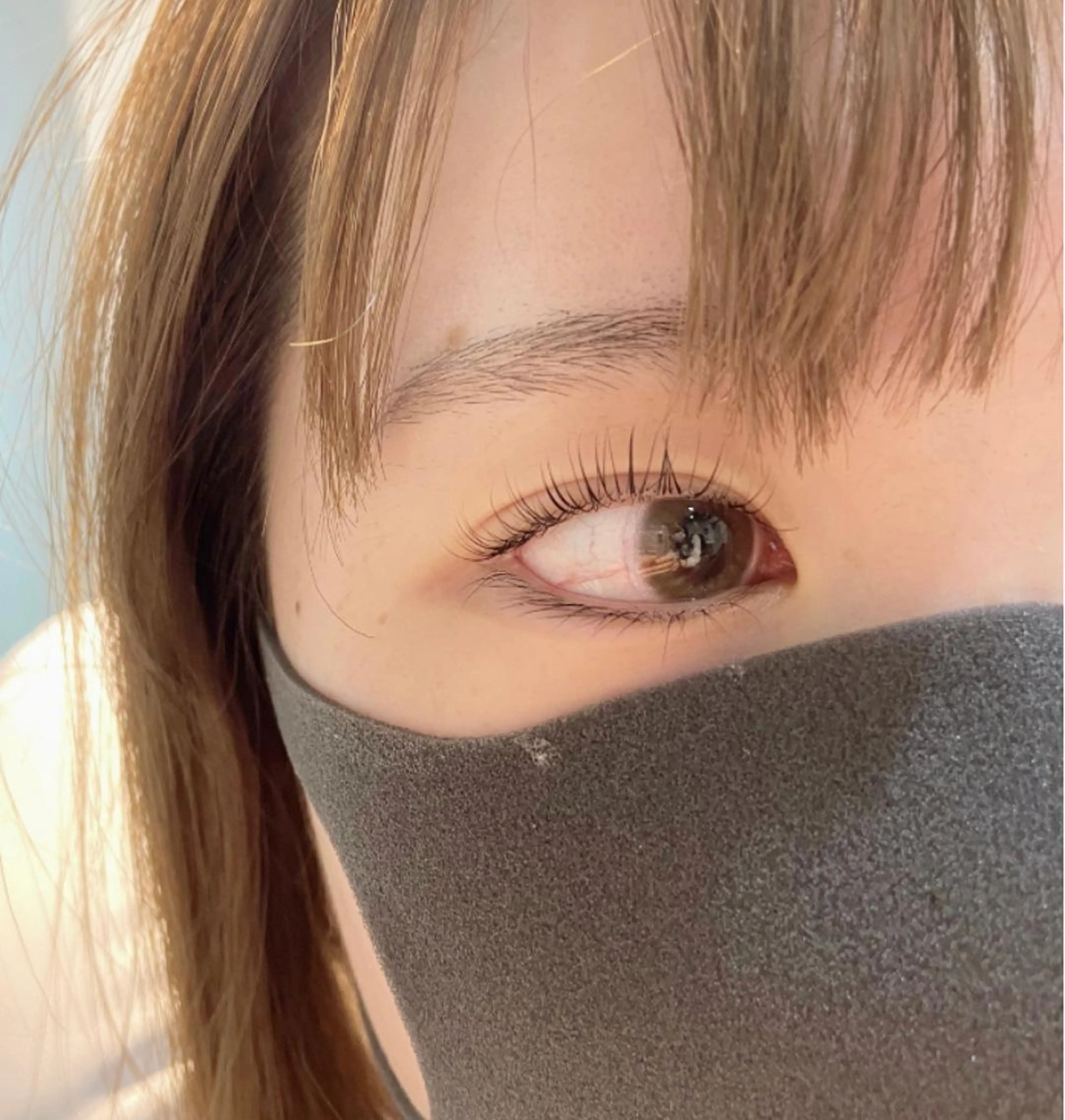 ミディアム カラー パーマ ヘアアレンジ メンズ キッズ ネイル マツエク・マツパ ミディアムパーマ メンズパーマ まつげパーマ muk. 尾崎のマツエク・マツパデザイン