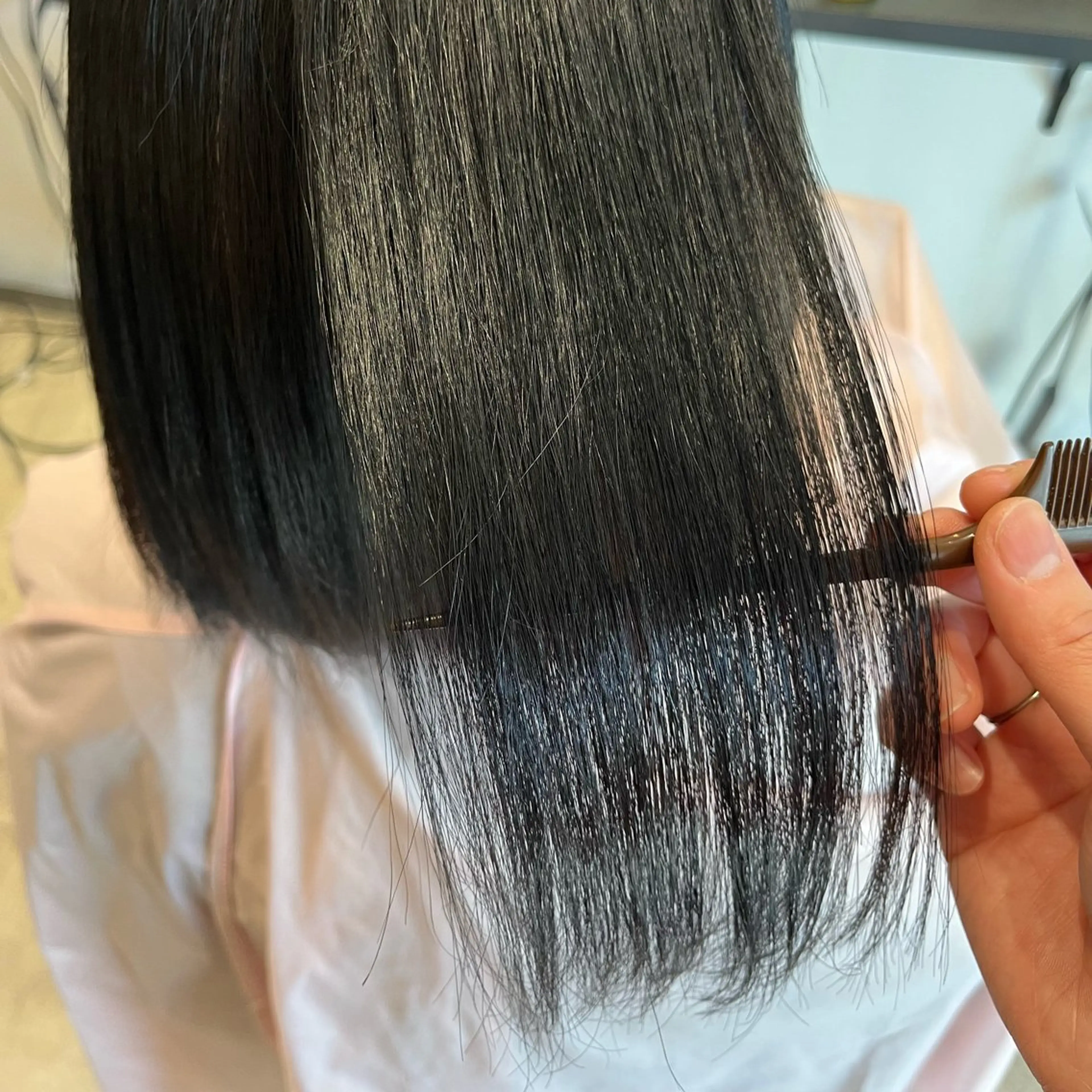 ミディアム 垢抜け/イメチェン color🦩ちあきのヘアスタイル