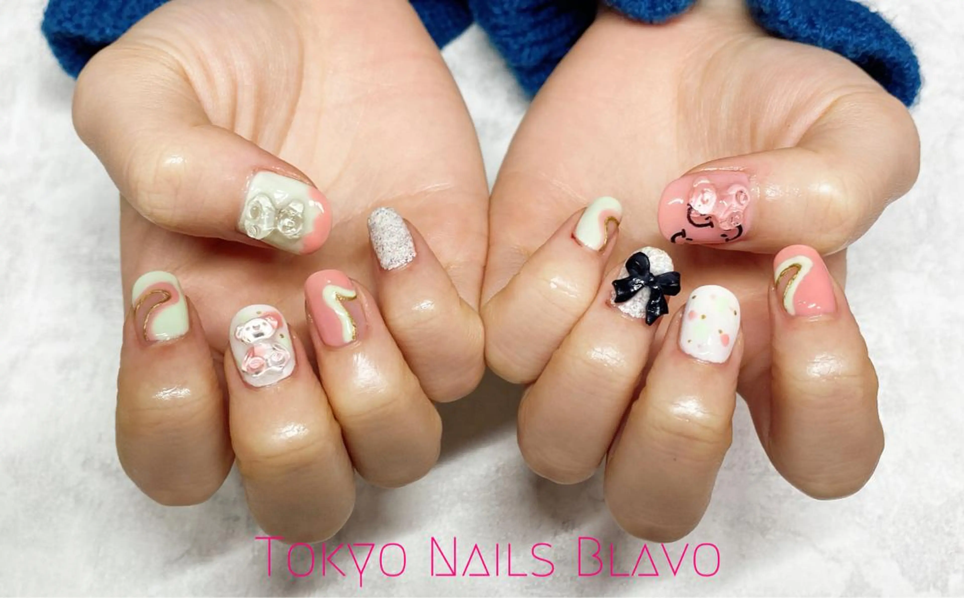 ネイル 持ち込み T.N.B 山本陽子のネイルデザイン