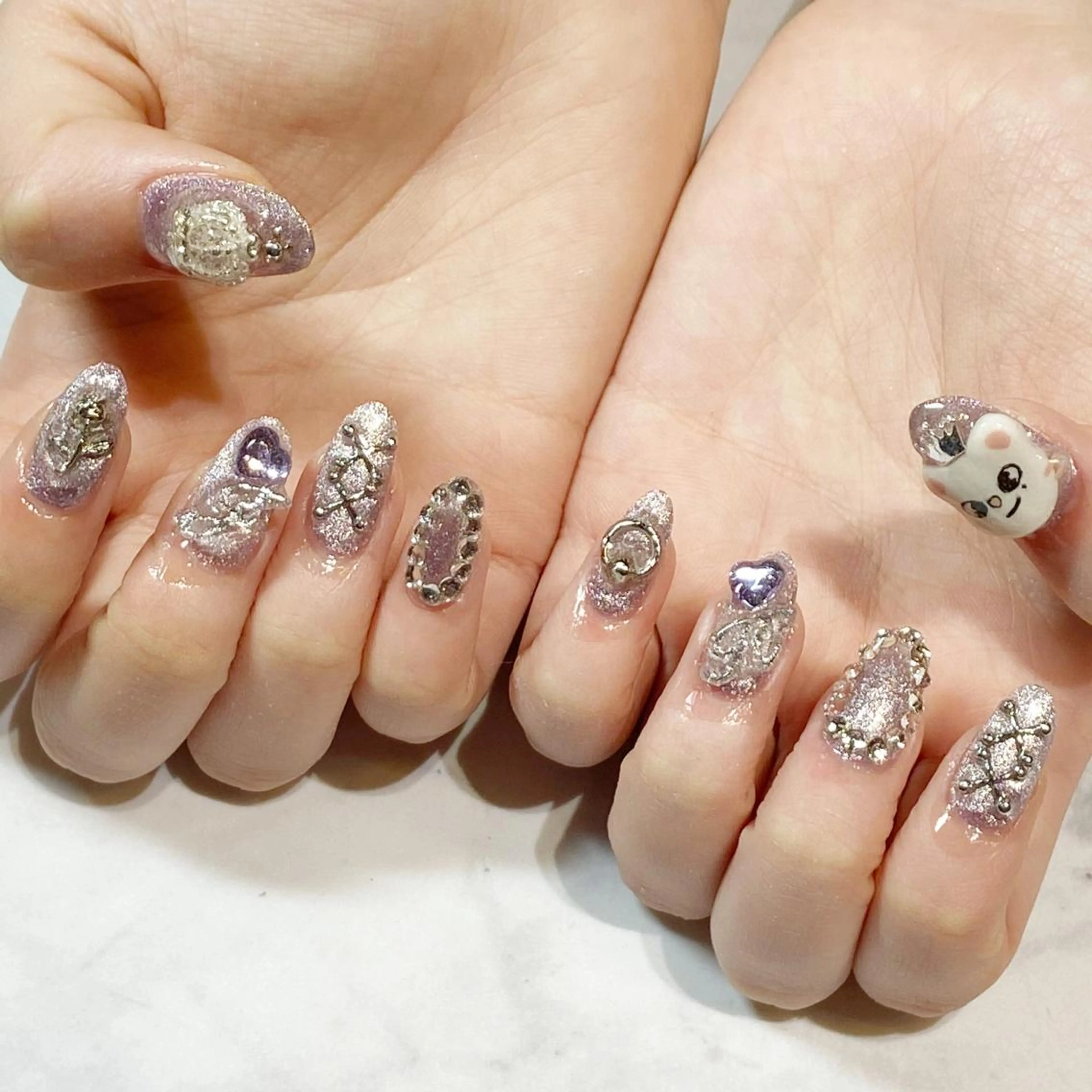 ネイル ネイルチップ ハンドネイル YUN 💅のネイルデザイン