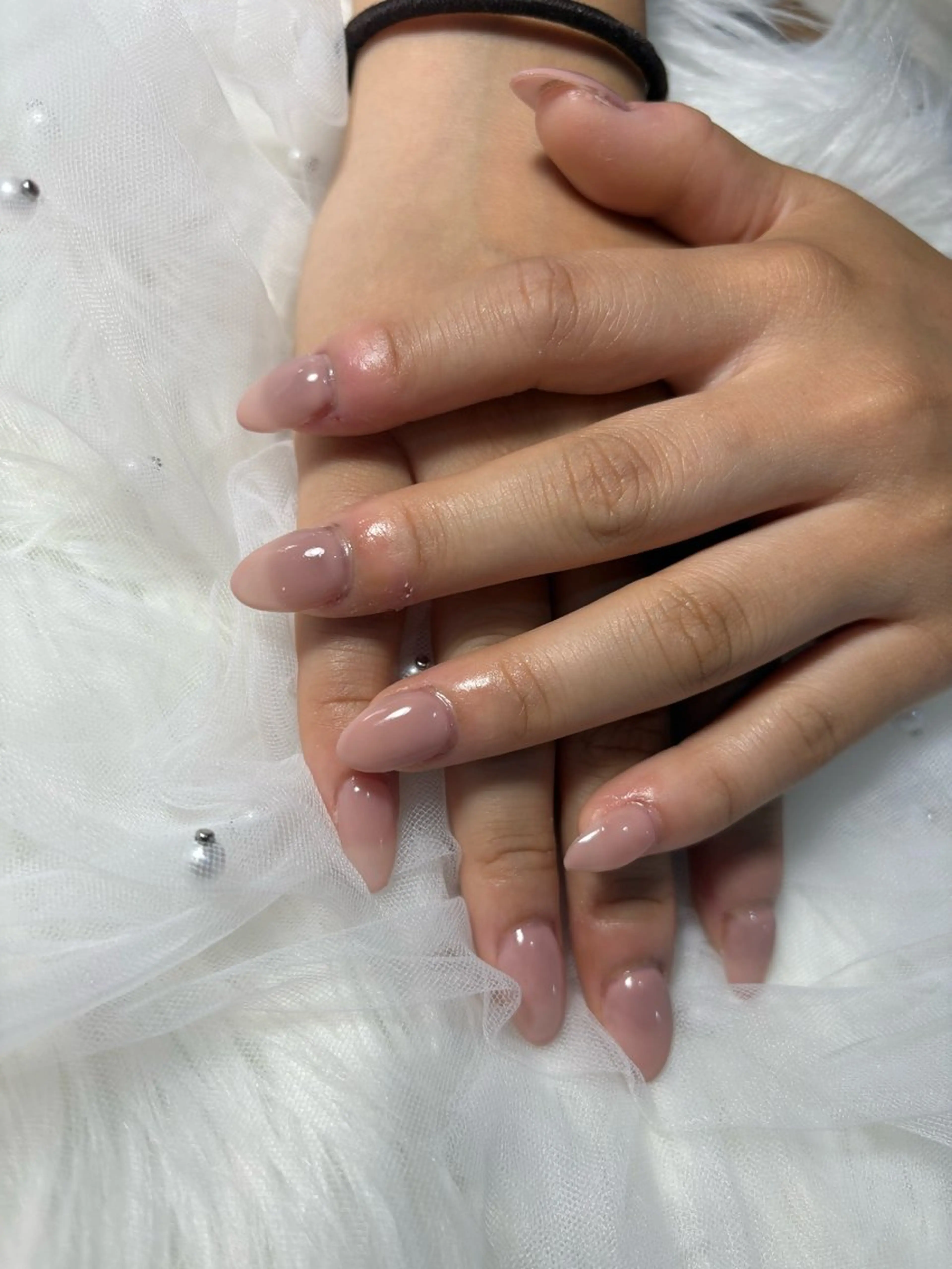 ネイル ワンカラーネイル 山科駅徒歩3分🩷 店長 ゆちのネイルデザイン