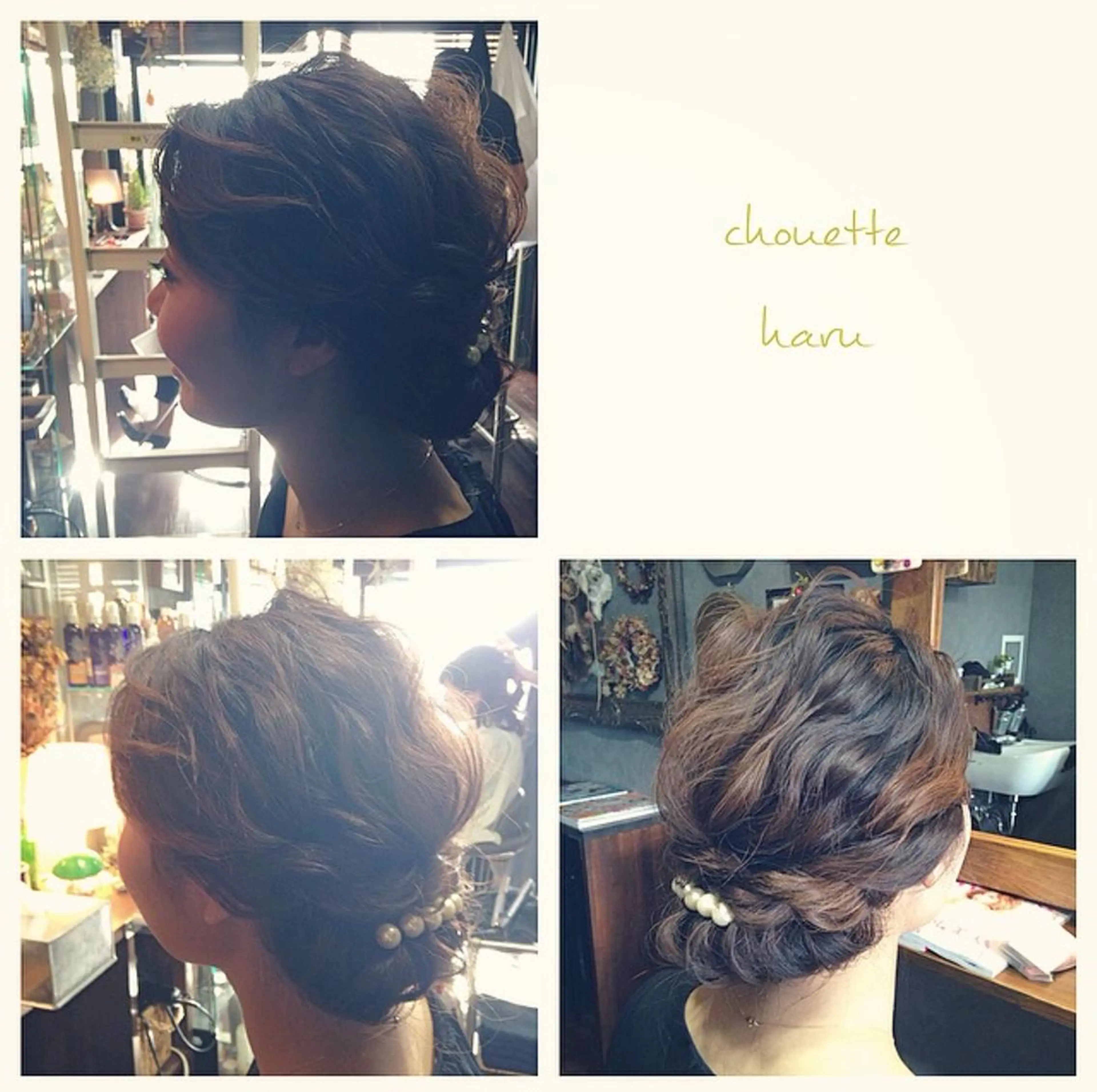 ミディアム セミロング ヘアアレンジ サダハルカ ｜chouetteのヘアスタイル