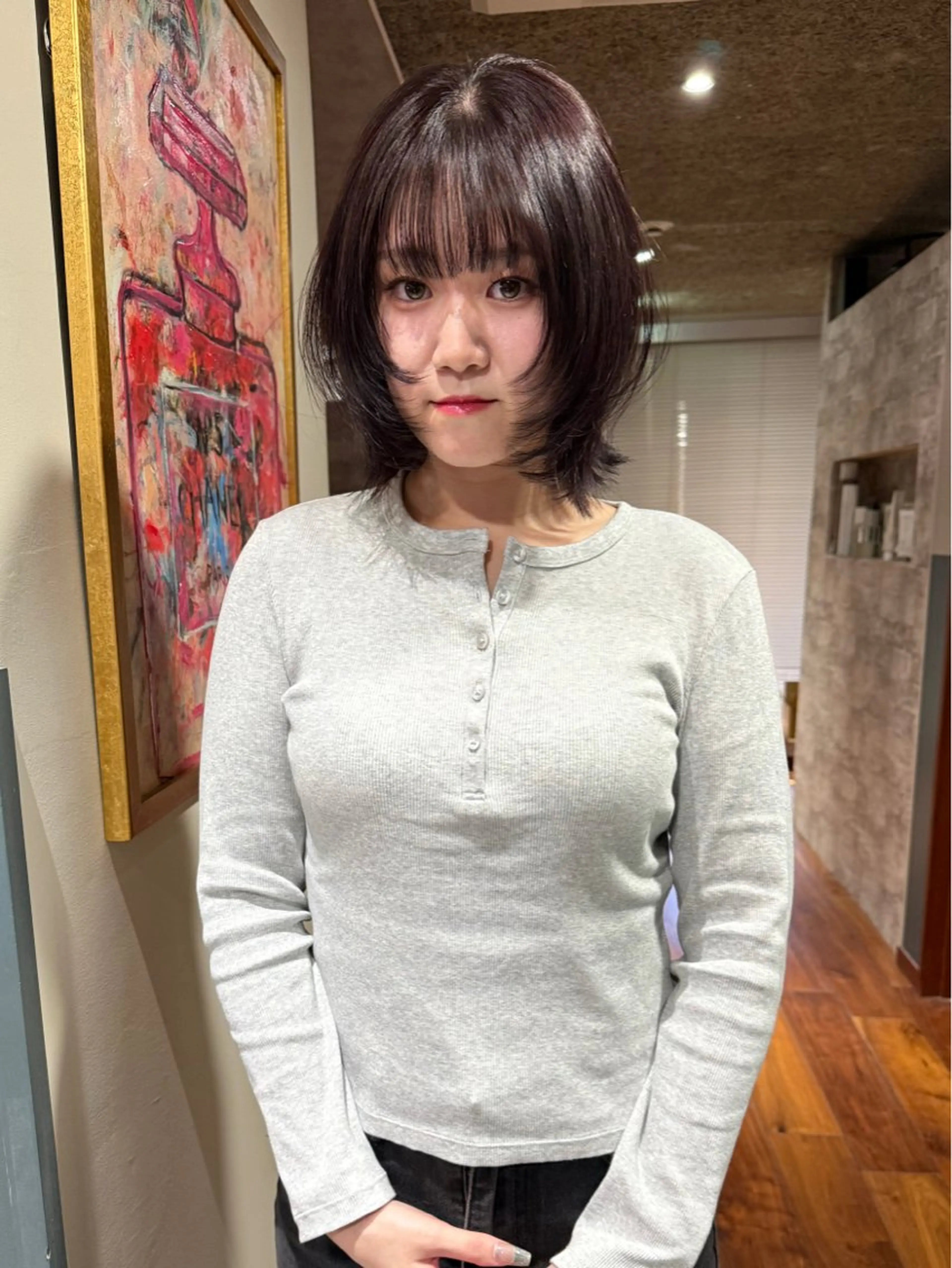 ショート カラー カット ヘアカラー トリートメント mai / linoah˚✧のヘアスタイル