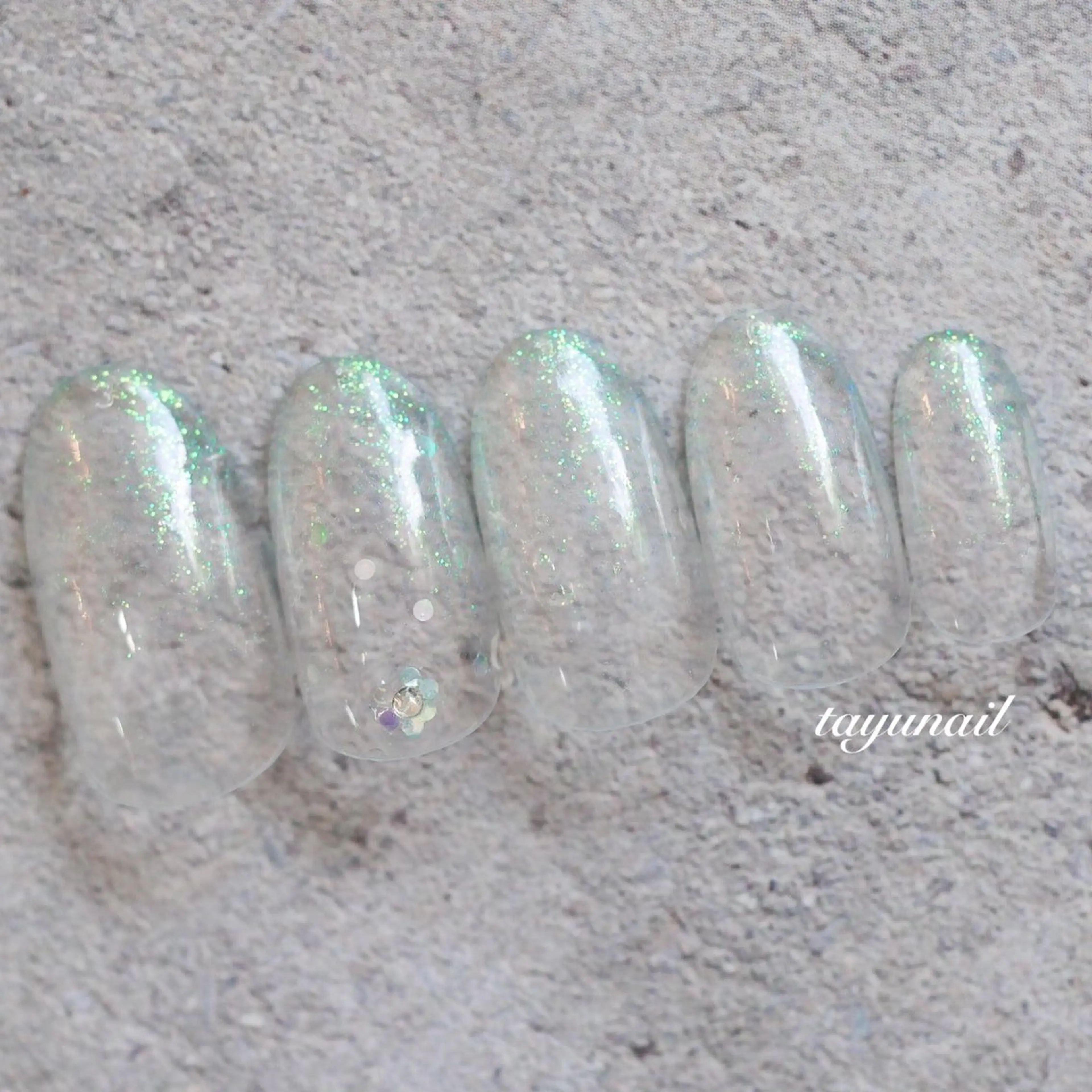 ネイル アートネイル ジェルネイル パラジェル シンプルネイル 夏ネイル ハンドネイル ネイルサロン・ネイルスクール たゆnail所属・ネイルサロン 【たゆnail】のネイルデザイン